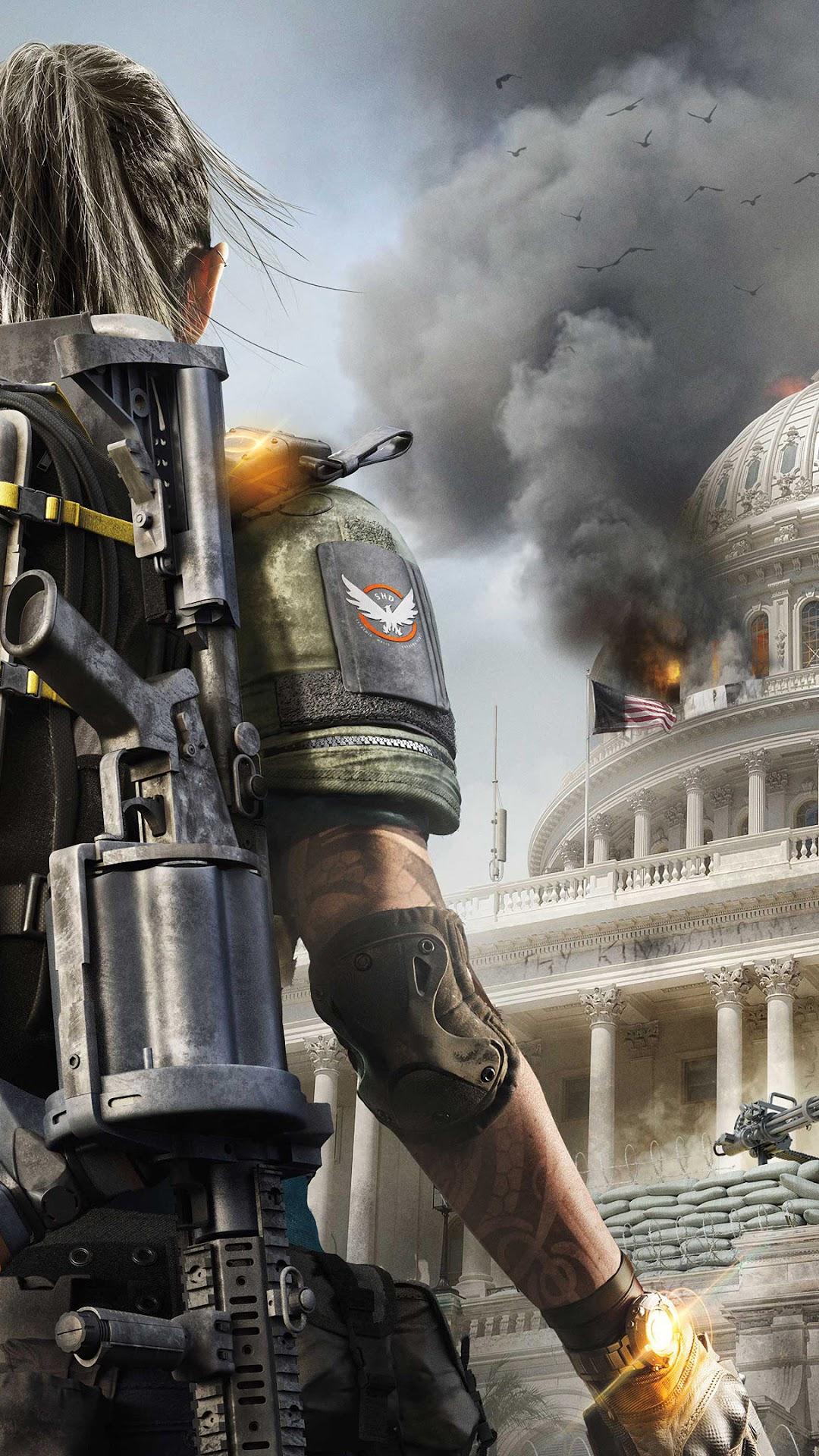 1080x1920 The Division Girl, Agent, White House phone HD Wallpaper, Image, Background, Photo and Picture. Mocah HD Wallpaper