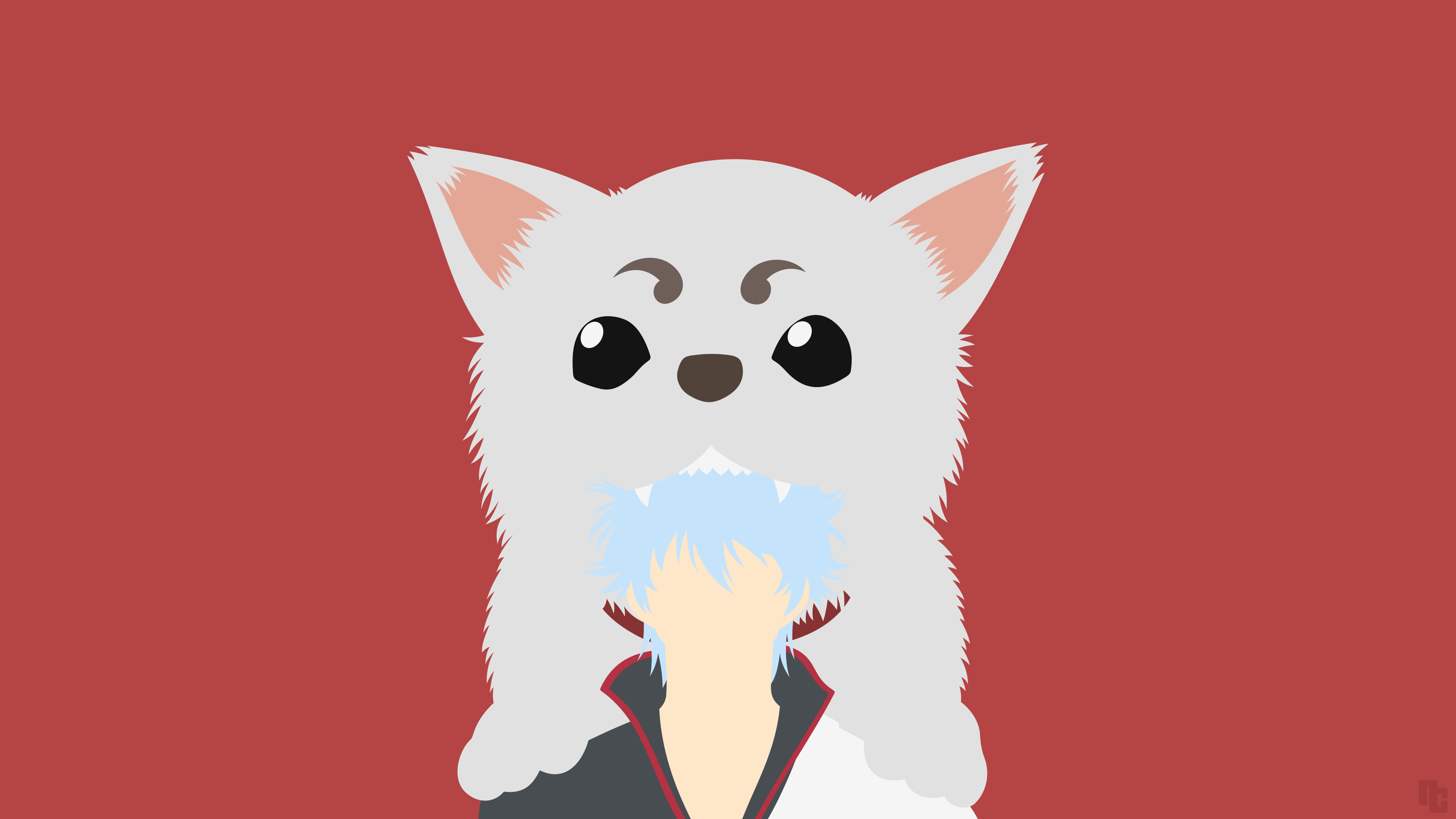 3840x2160 Gintama Minimalist Wallpaper