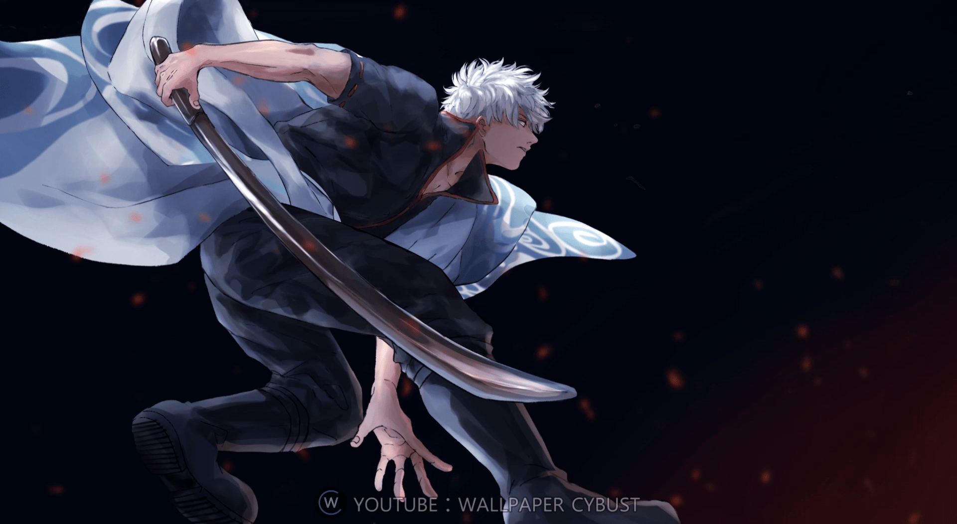 1920x1052 Gintama Sakata Gintoki live wallpaper [DOWNLOAD FREE]