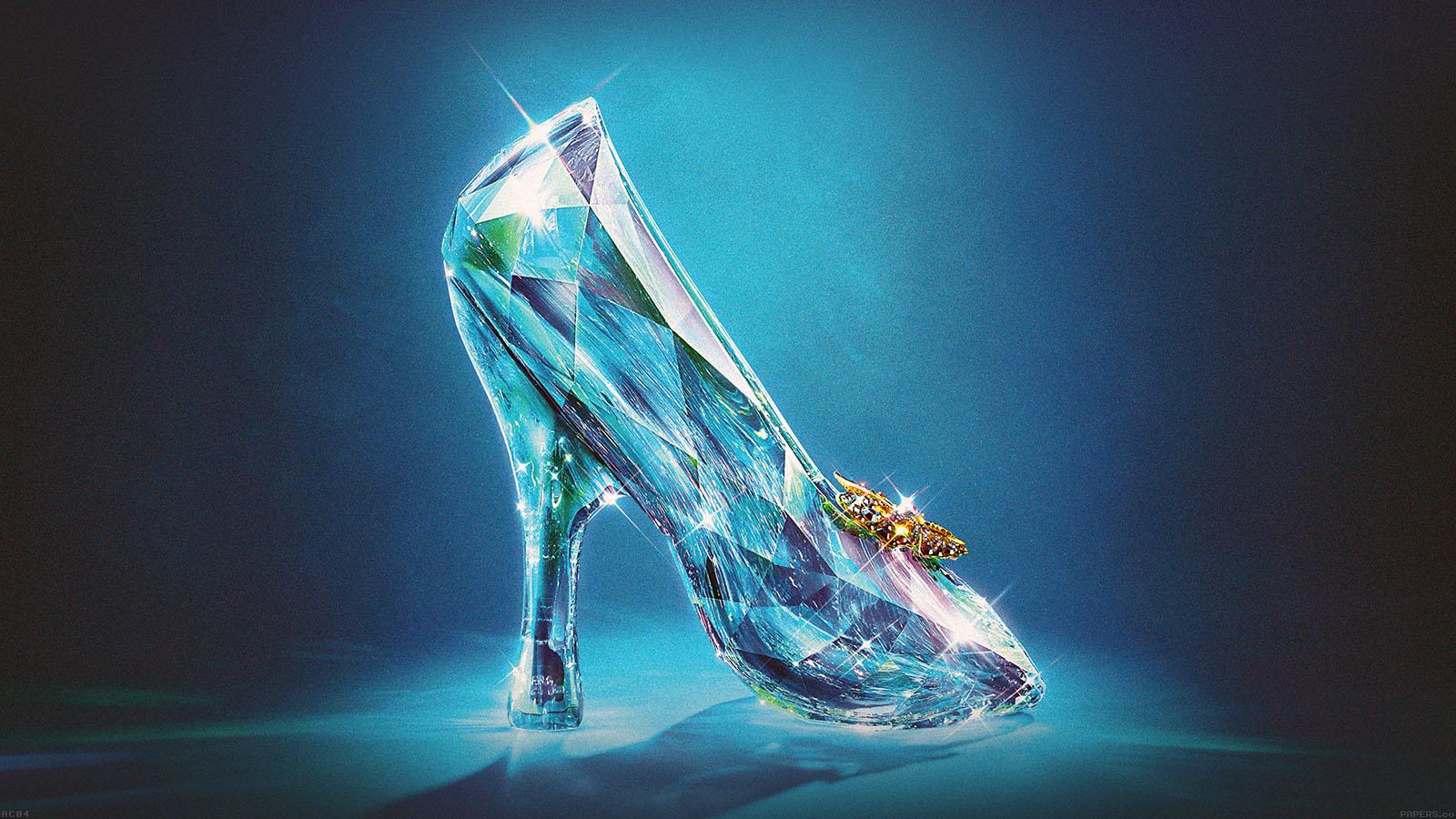 1600x900 wallpaper for desktop, laptop. wallpaper cinderella glass slipper shoes illust