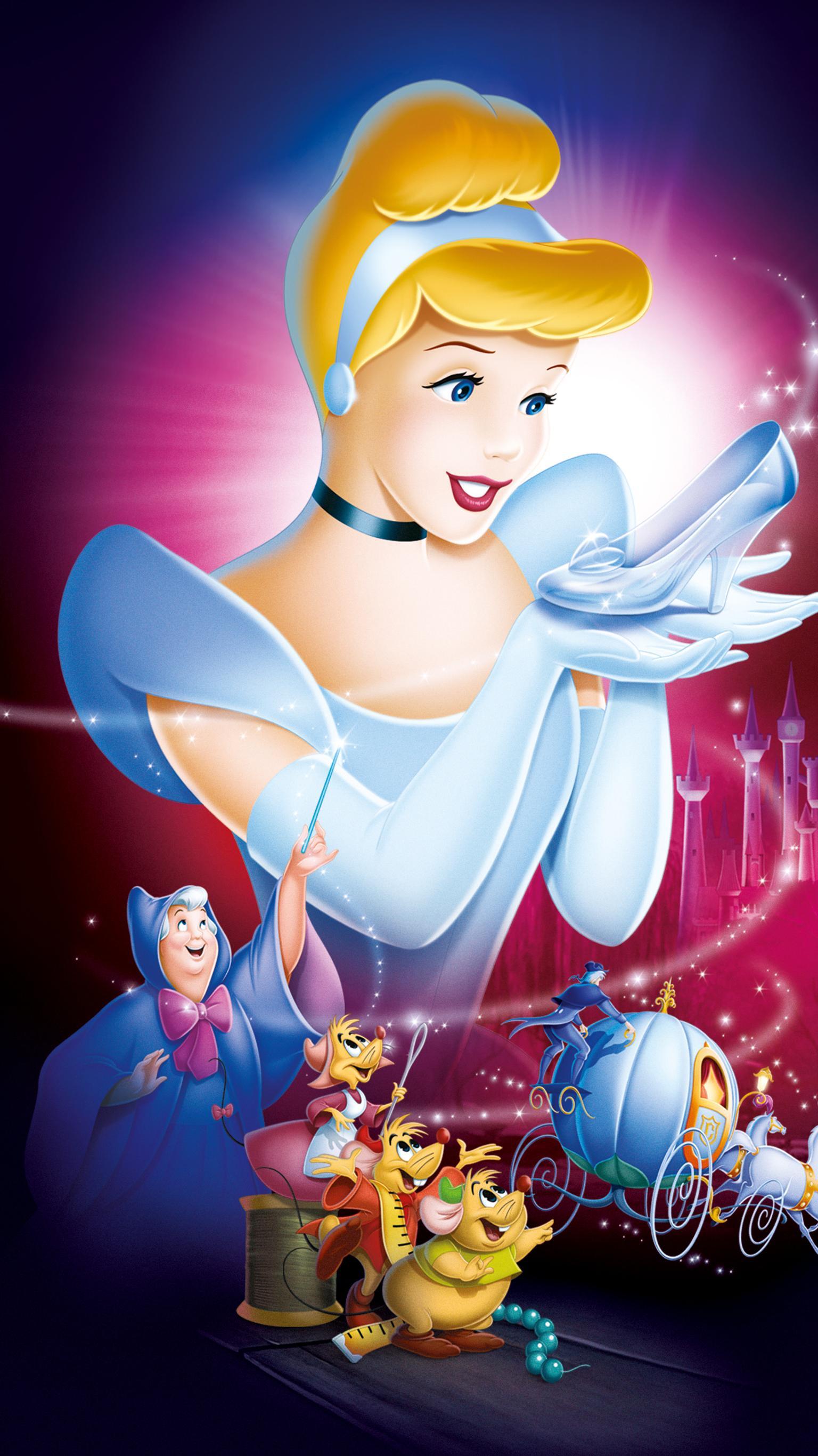 1536x2732 Cinderella iPhone Wallpaper