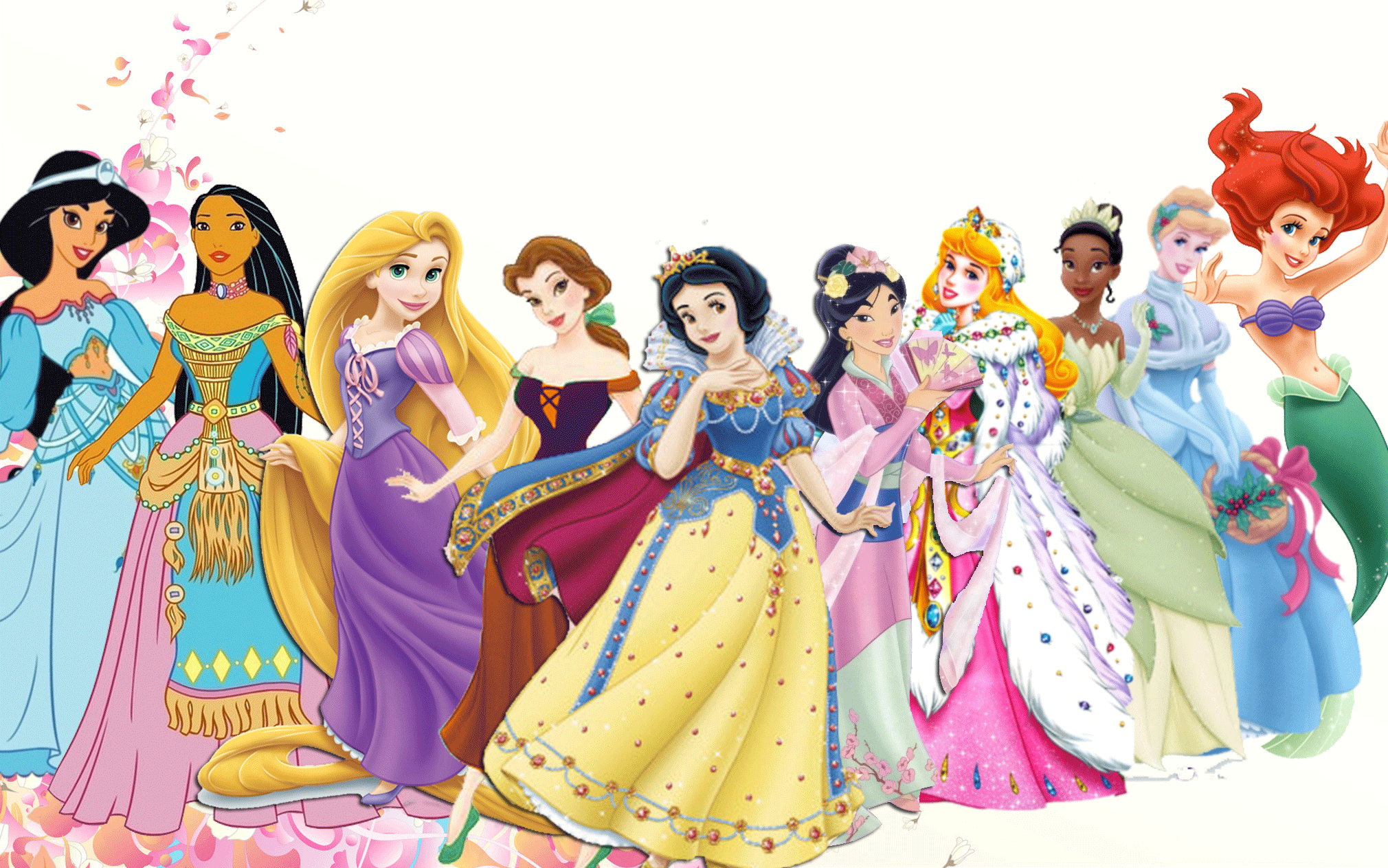 2020x1263 disney princess wallpaper for laptop