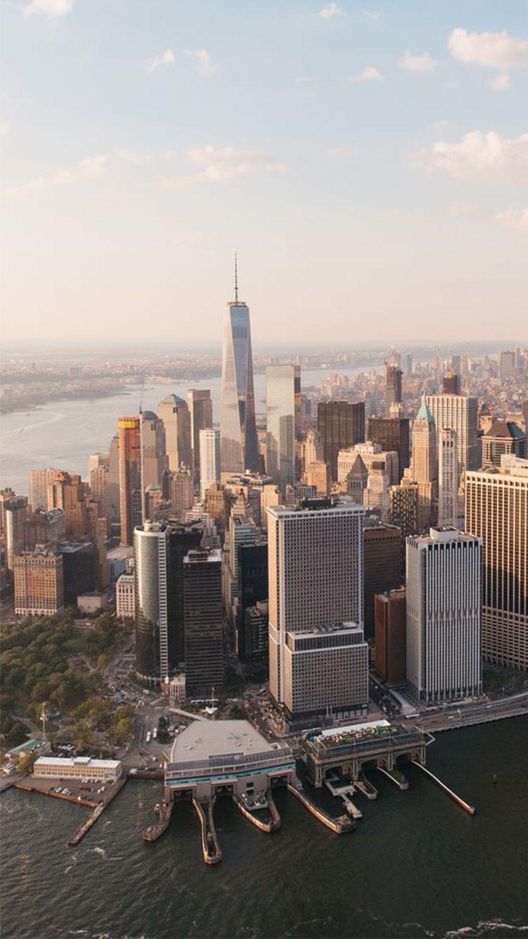 New York Skyline Iphone Wallpapers Top Free New York Skyline Iphone Backgrounds Wallpaperaccess
