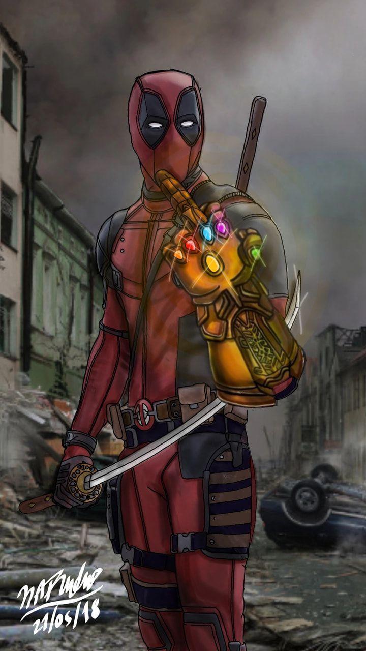 Deadpool - Warrior Deadpool Wallpaper Download | MobCup