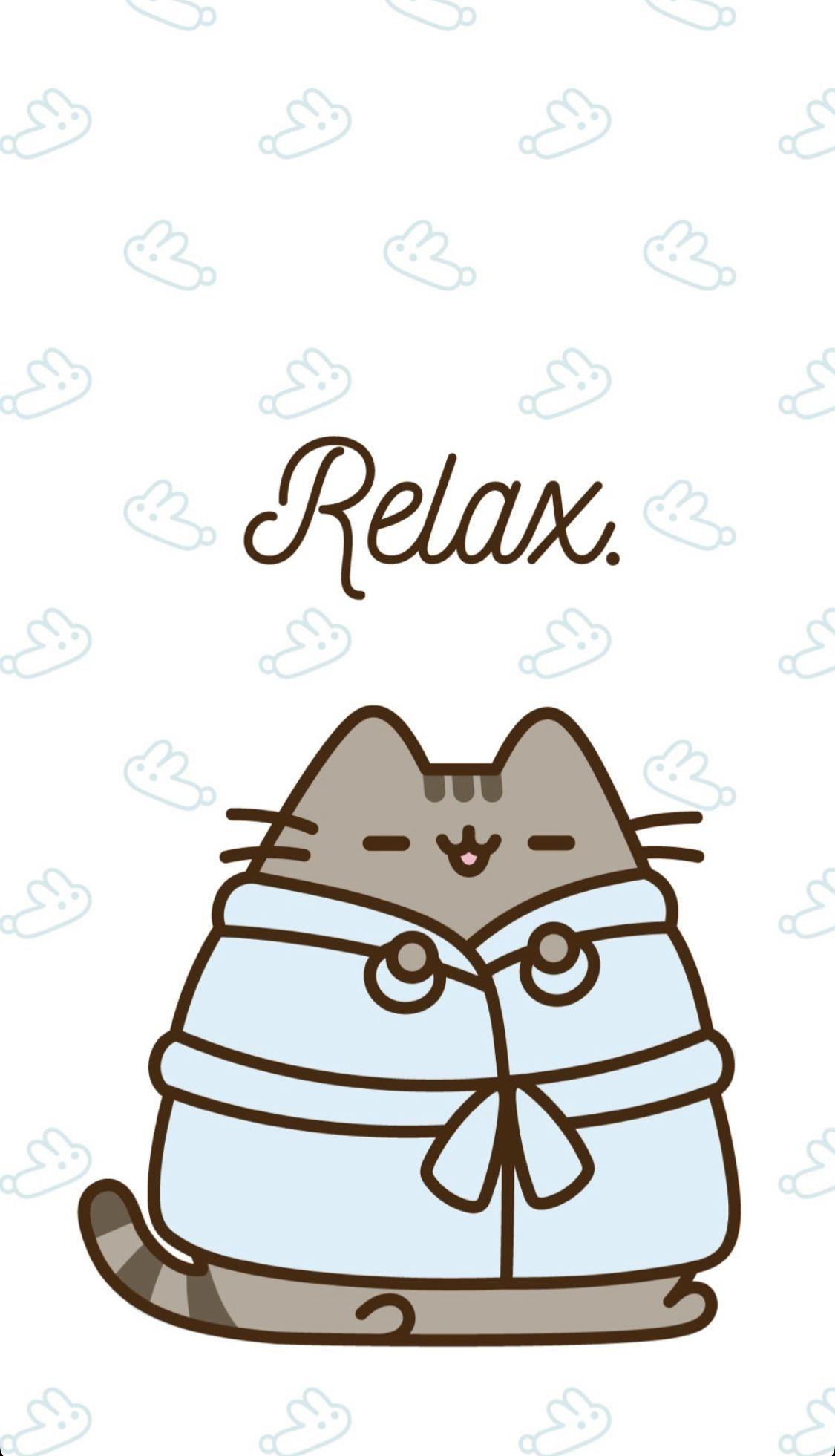 1125x1961 Cute pusheen wallpaper for mobile phone, tablet, desktop computer and other devices HD and 4K wallpaper. Pusheen cute, Pusheen cat, Pusheen