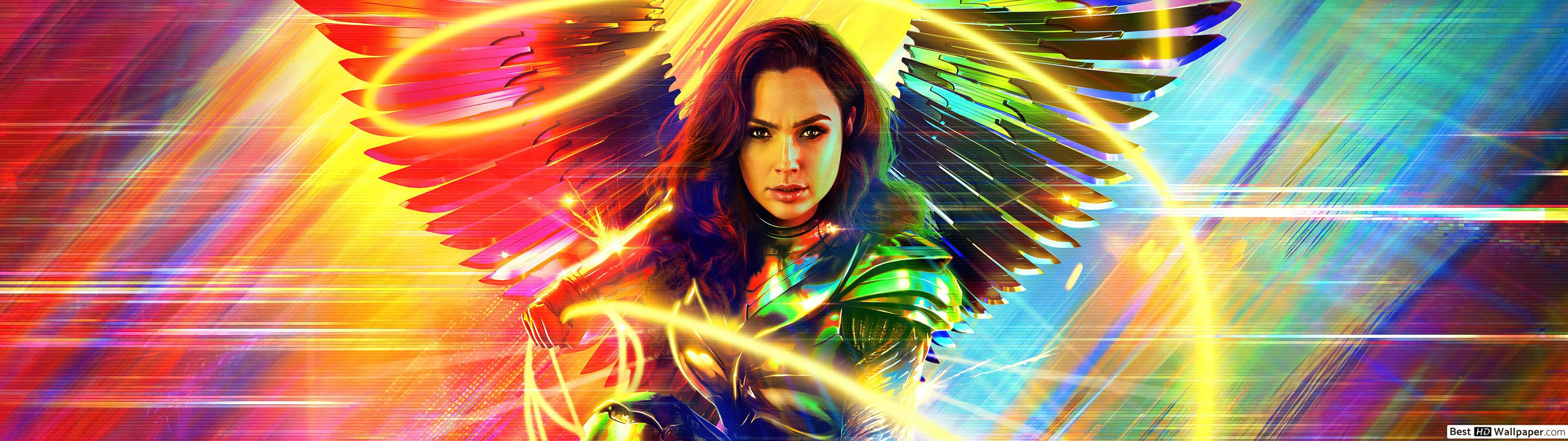 3840x1080 Wonder Woman 1984' Movie (Lasso of Truth) HD wallpaper download