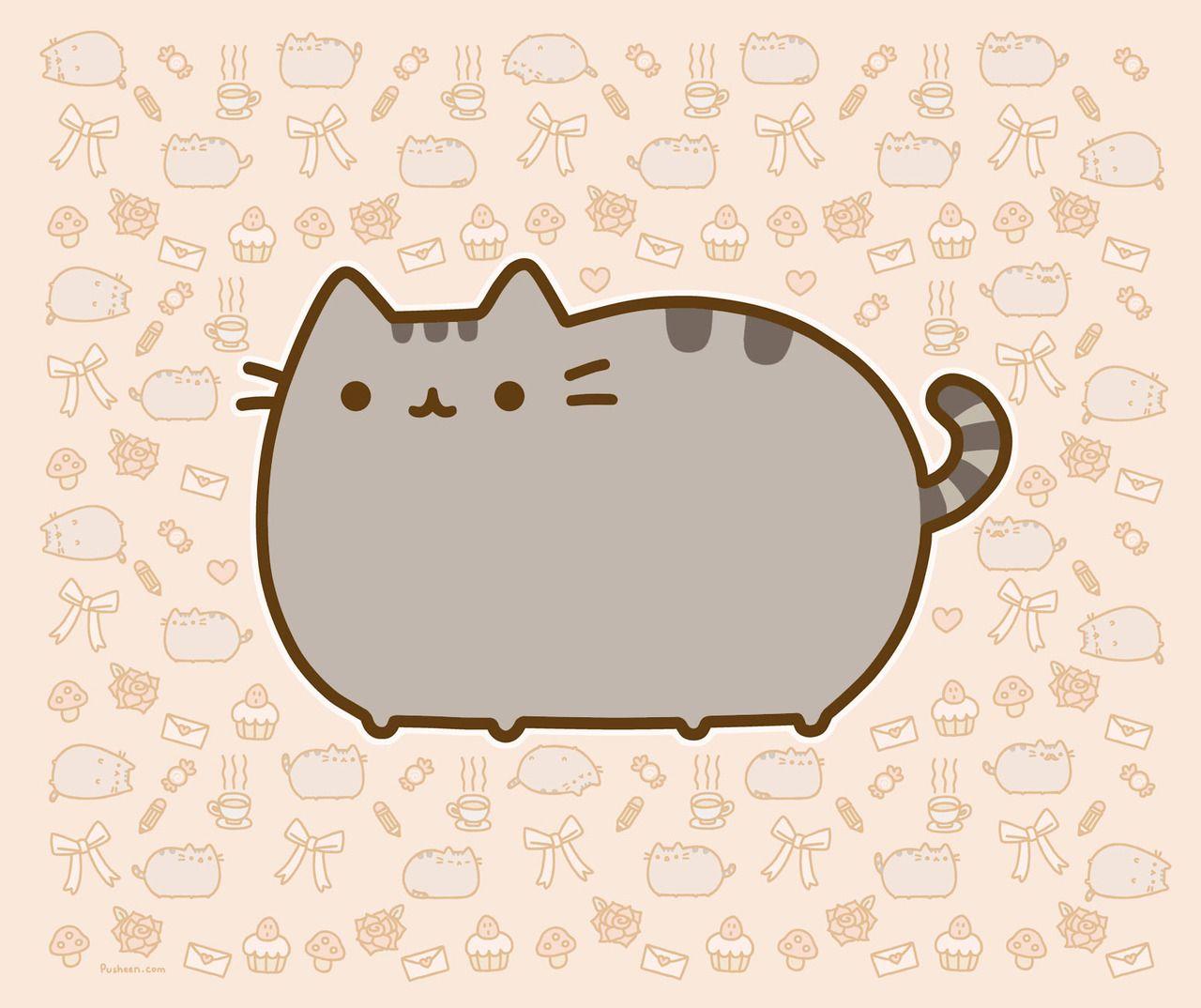 1280x1074 Kawaii Pusheen HD Wallpaper