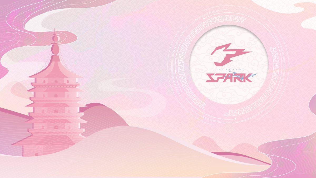 1200x675 Hangzhou Spark some pink for #May ! Here's your new #sparkbang wallpaper! (๑´ㅂ`๑)
