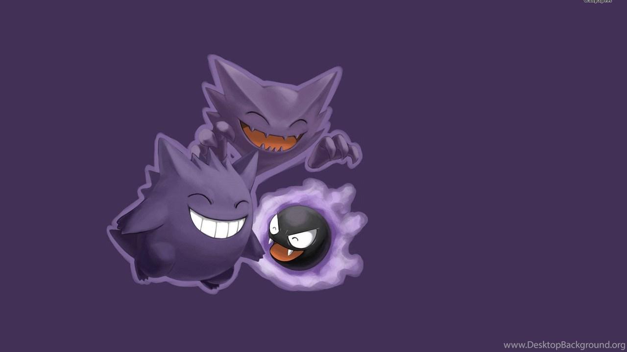 1280x720 Ghost Pokémons Pokemon Wallpaper Desktop Background