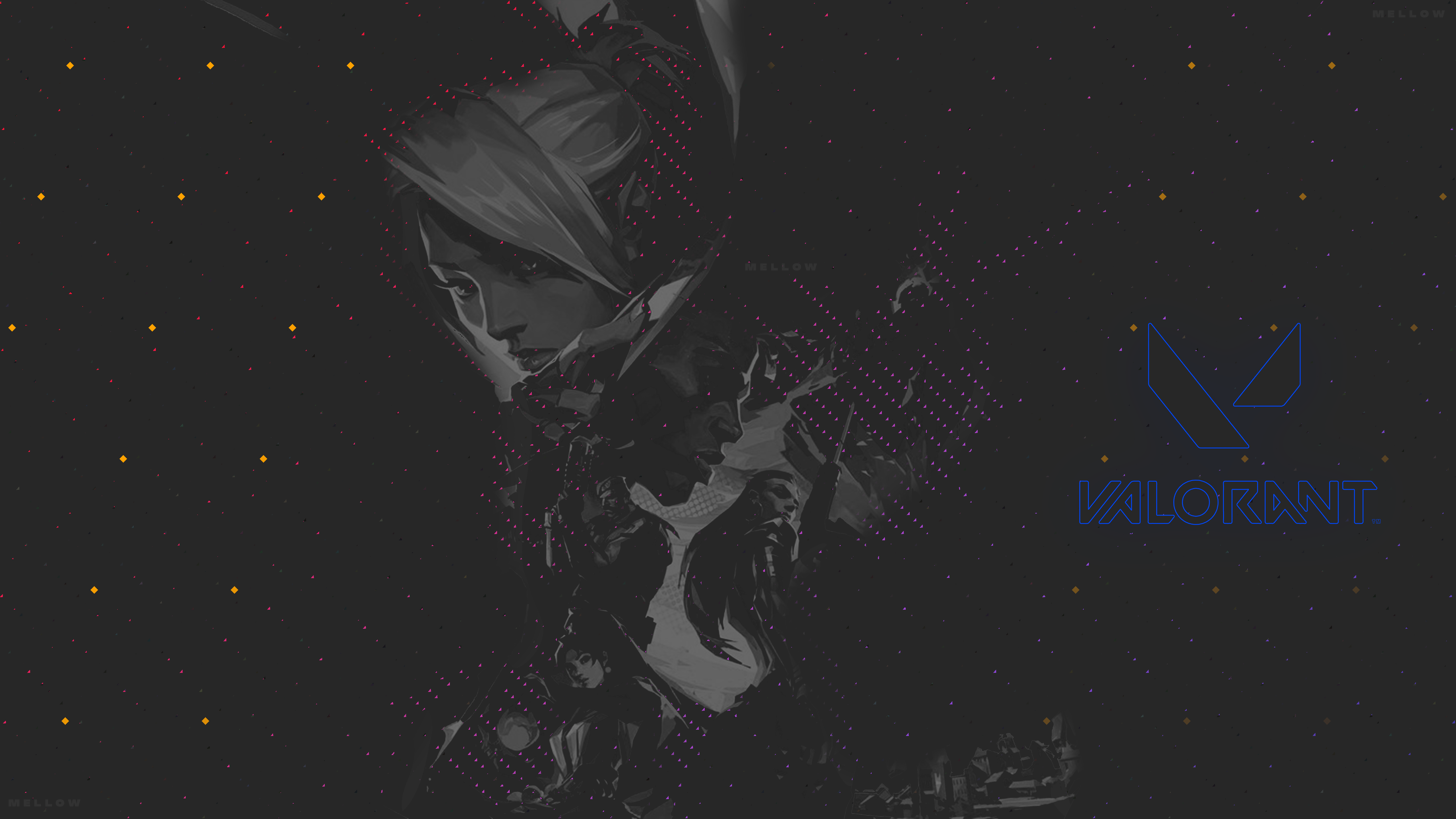 5120x2880 Valorant 4k Black Wallpaper