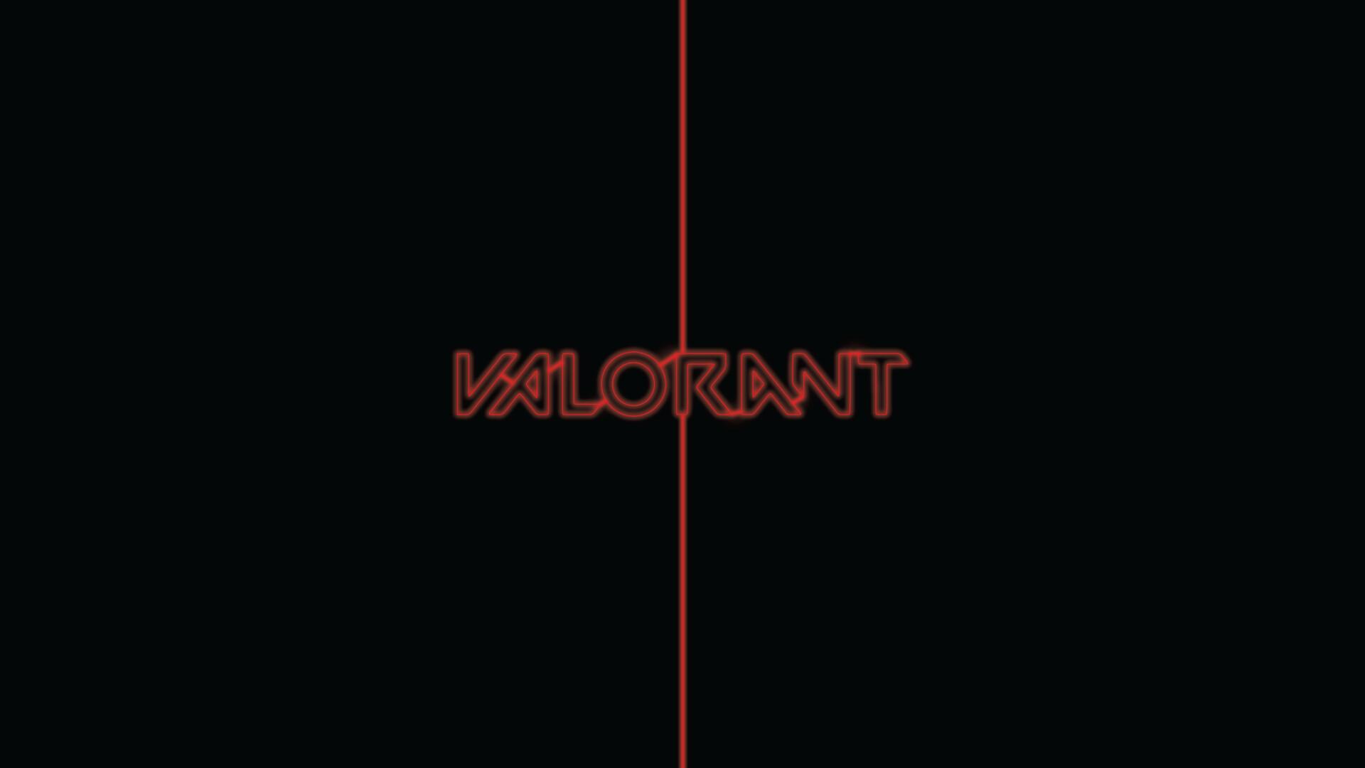 1920x1080 Valorant logo wallpaper desktop