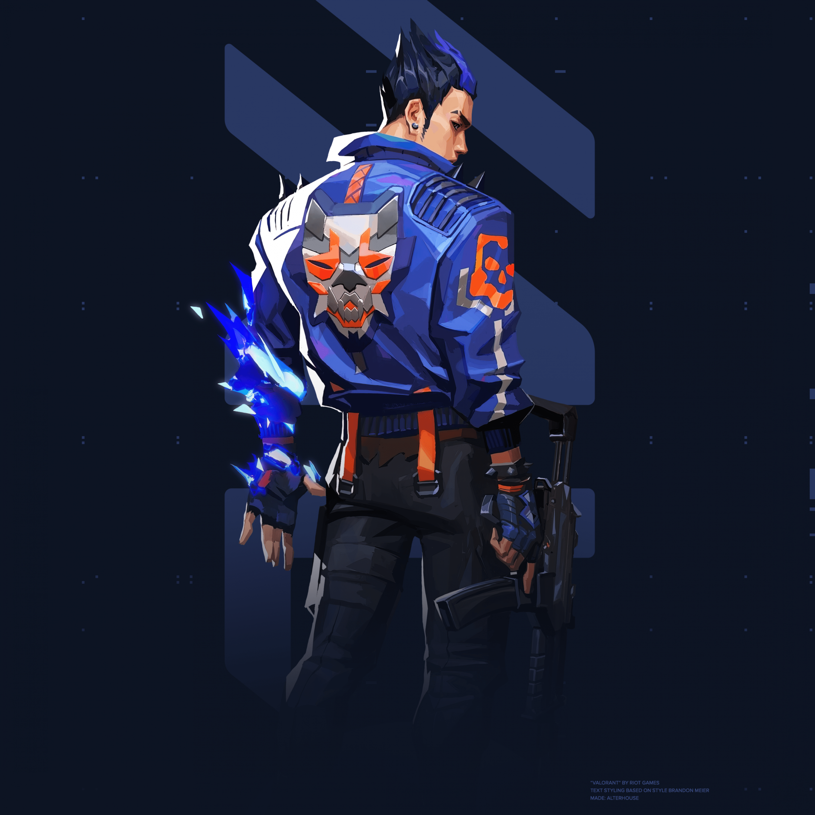 2732x2732 Yoru Wallpaper 4K, Valorant, Stealth agent, PC Games, Games