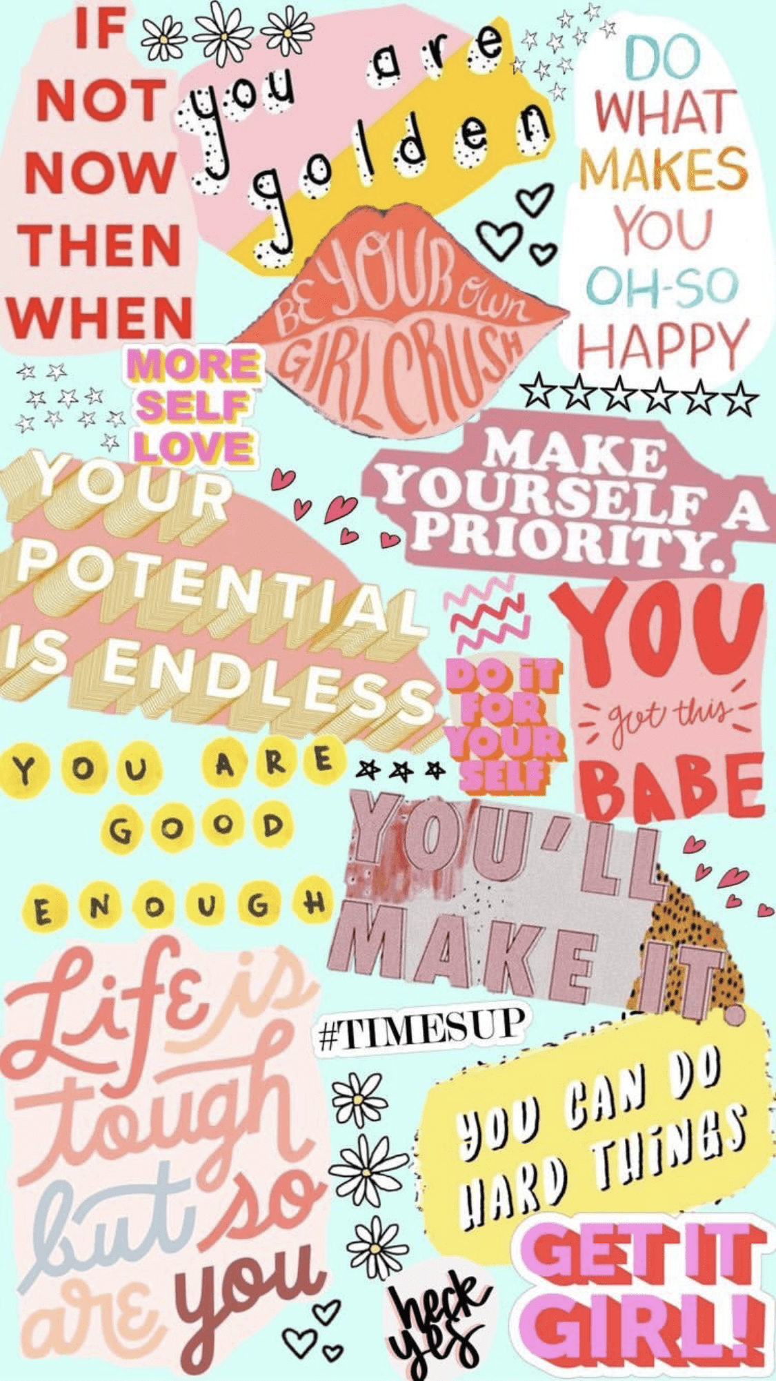1125x2001 collage of quotes quotes, Inspirational quotes, Quote background