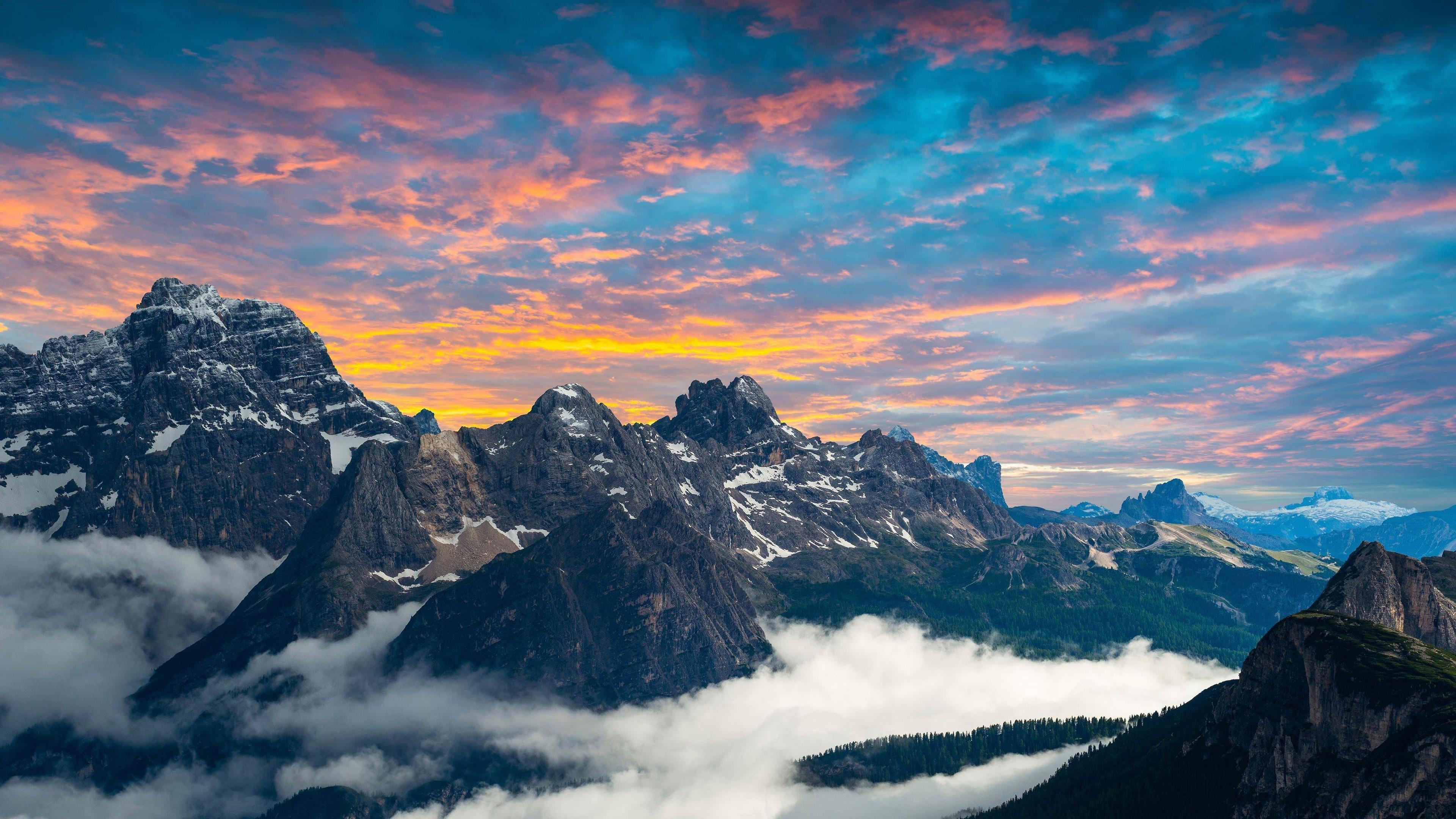 3840x2160 Tre Cime Di Lavaredo (Italy) Wallpaper. Wallpaper Studio 10. Tens