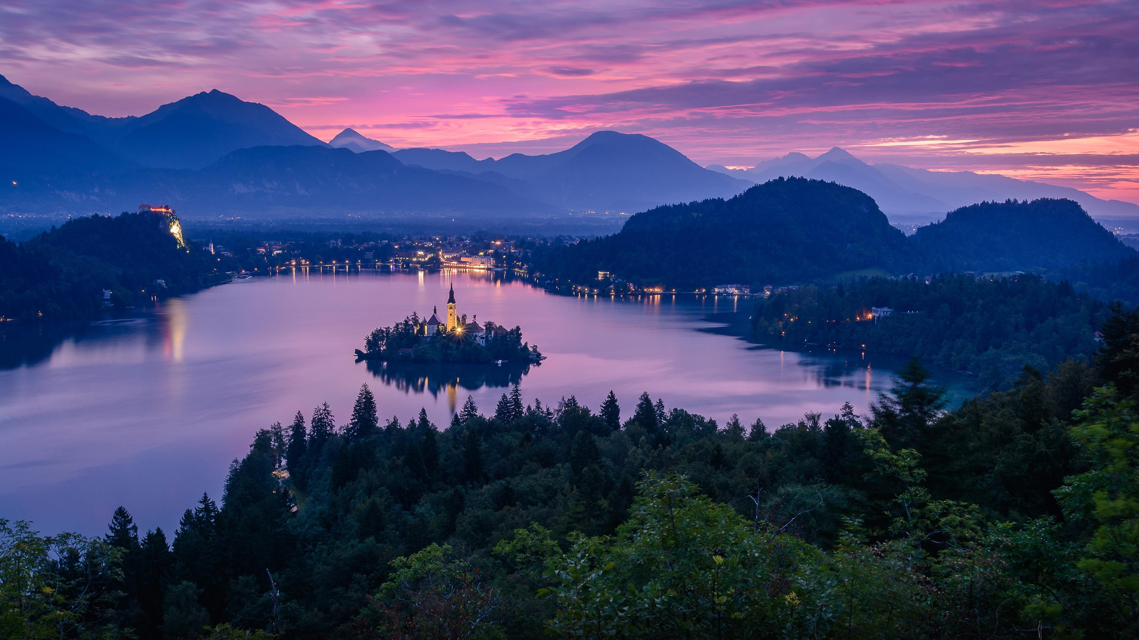 3840x2160 Ojstrica Viewpoint At Dusk Wallpaper. Wallpaper Studio 10