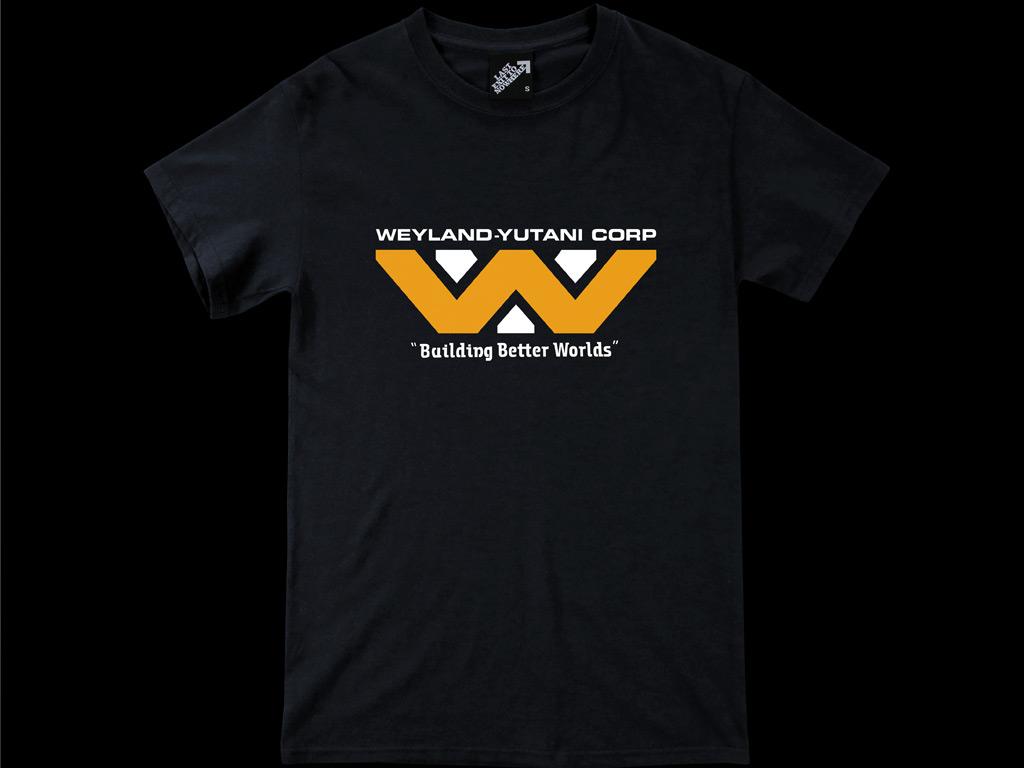 1024x768 WEYLAND YUTANI BETTER WORLDS T SHIRT. Last Exit To Nowhere