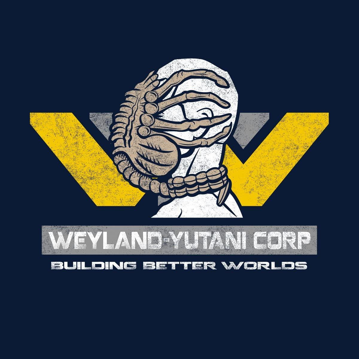 1200x1200 Weyland Yutani Corp Building Better Worlds Alien Women's Vest blue, size: xxl : Amazon.de: Fashion