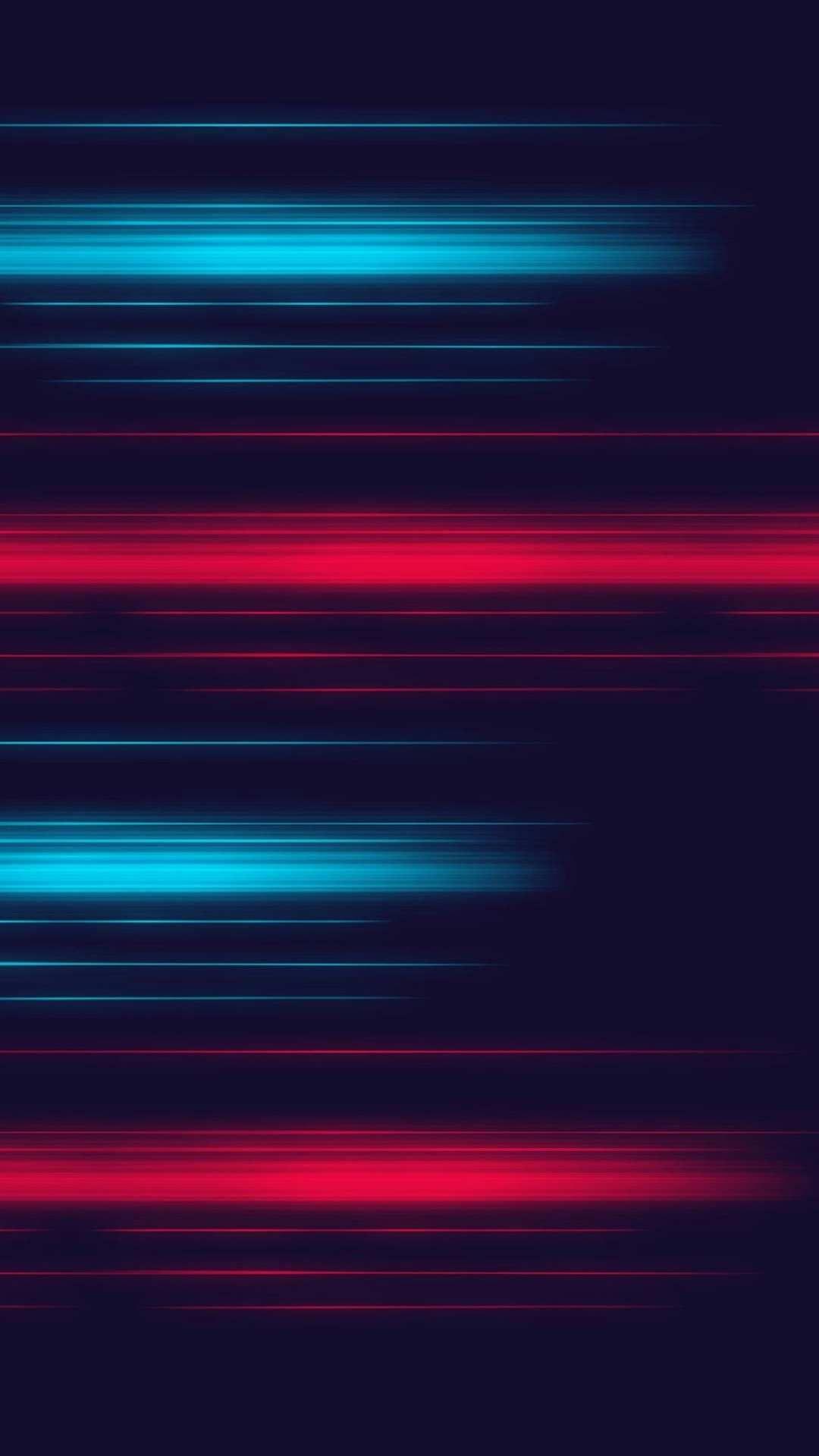 1080x1920 Red Blue Neon