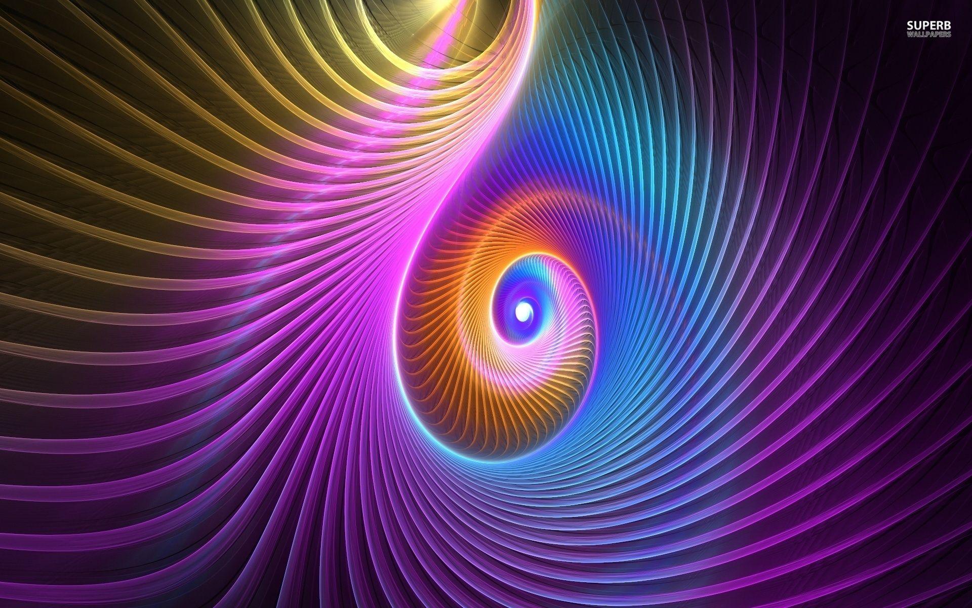 1920x1200 Neon tunnel wallpaper. Abstract, Neon wallpaper, Abstract wallpaper
