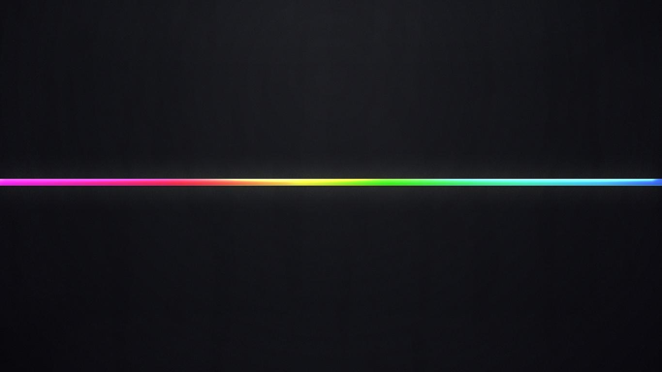 1366x768 Neon hotness desktop PC and Mac wallpaper