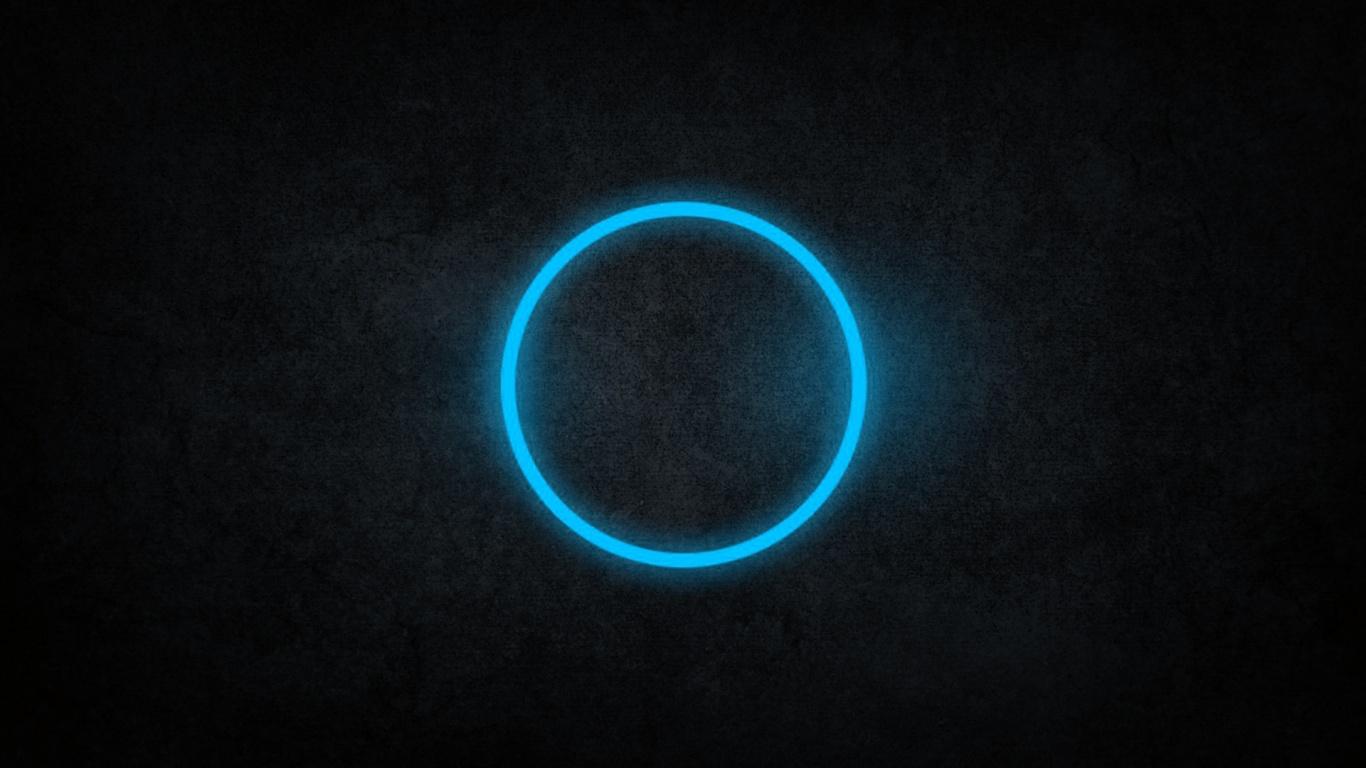 1366x768 Neon Art desktop PC and Mac wallpaper