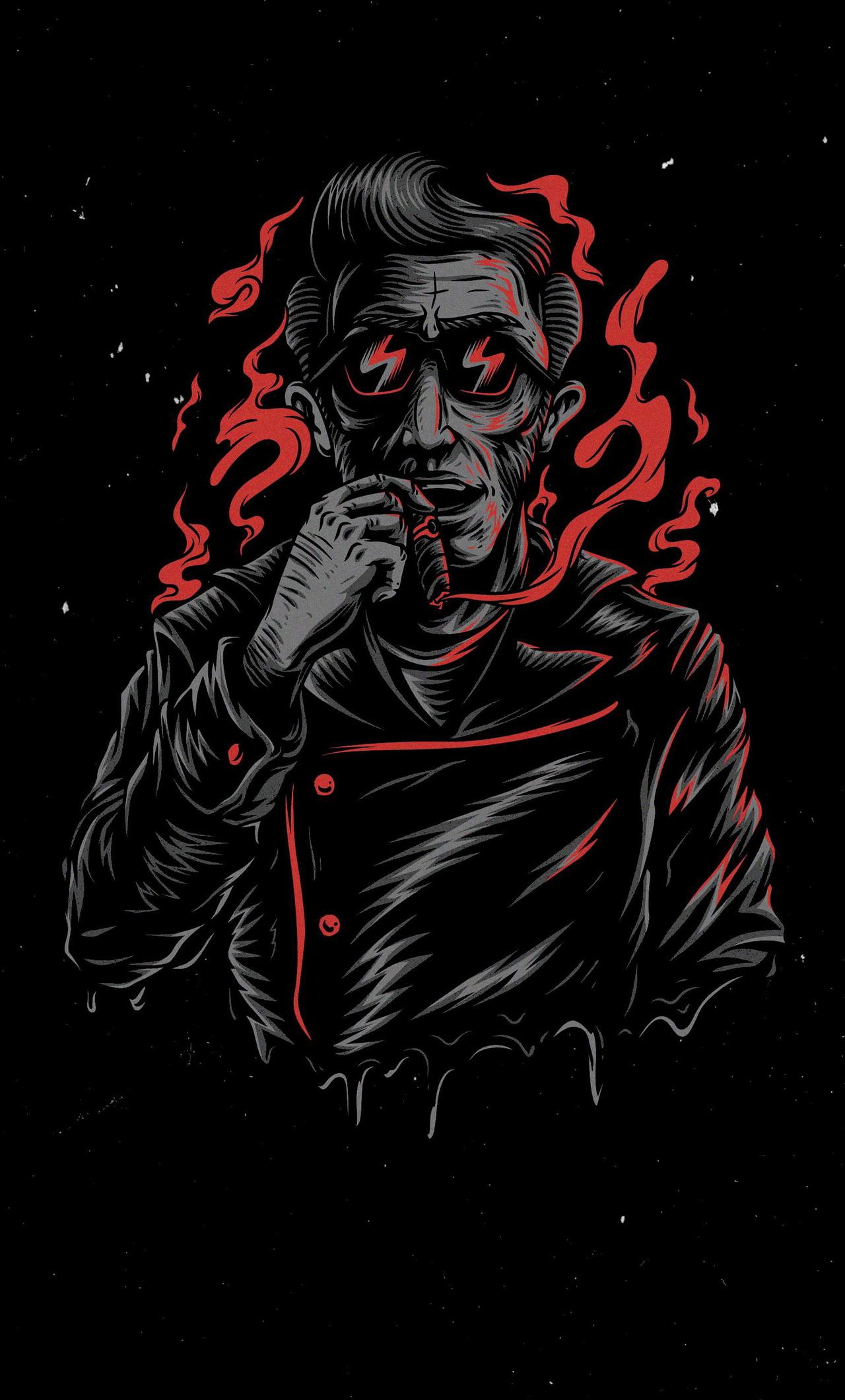 1280x2120 Smoking Sam 4k iPhone HD 4k Wallpaper, Image, Background, Photo and Picture