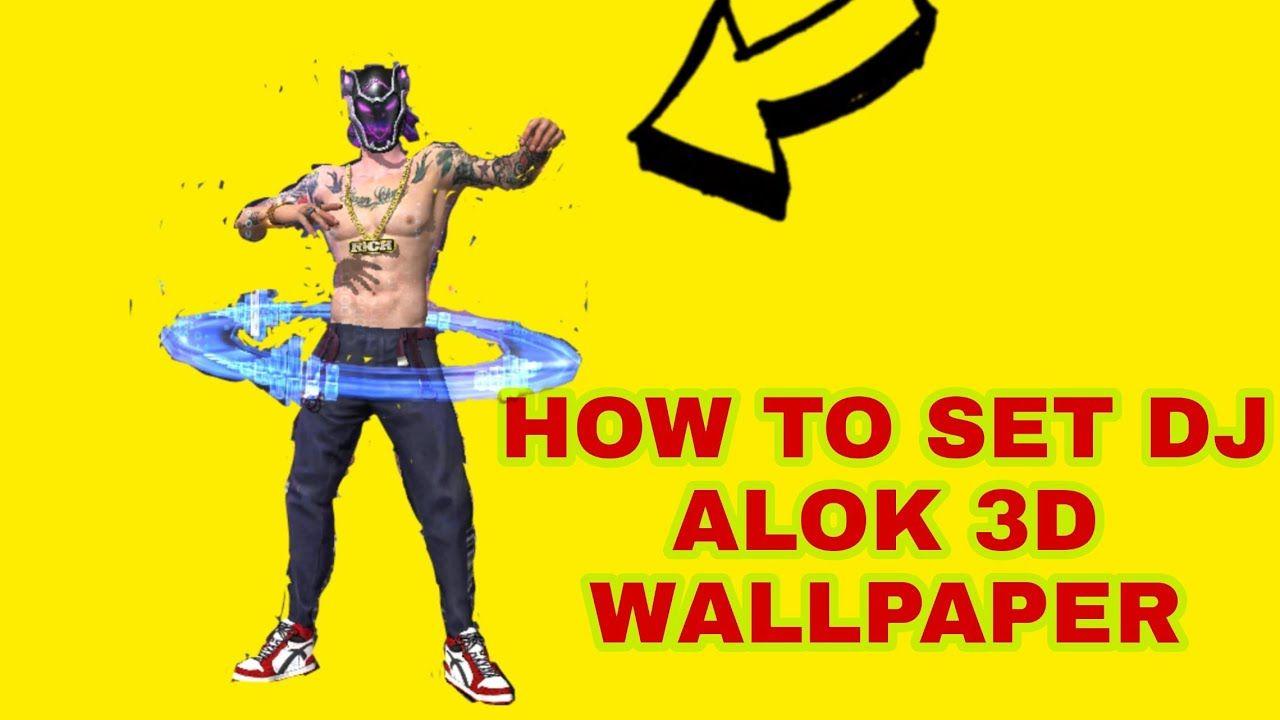 1280x720 Free Fire Character Dj Alok Wallpaper