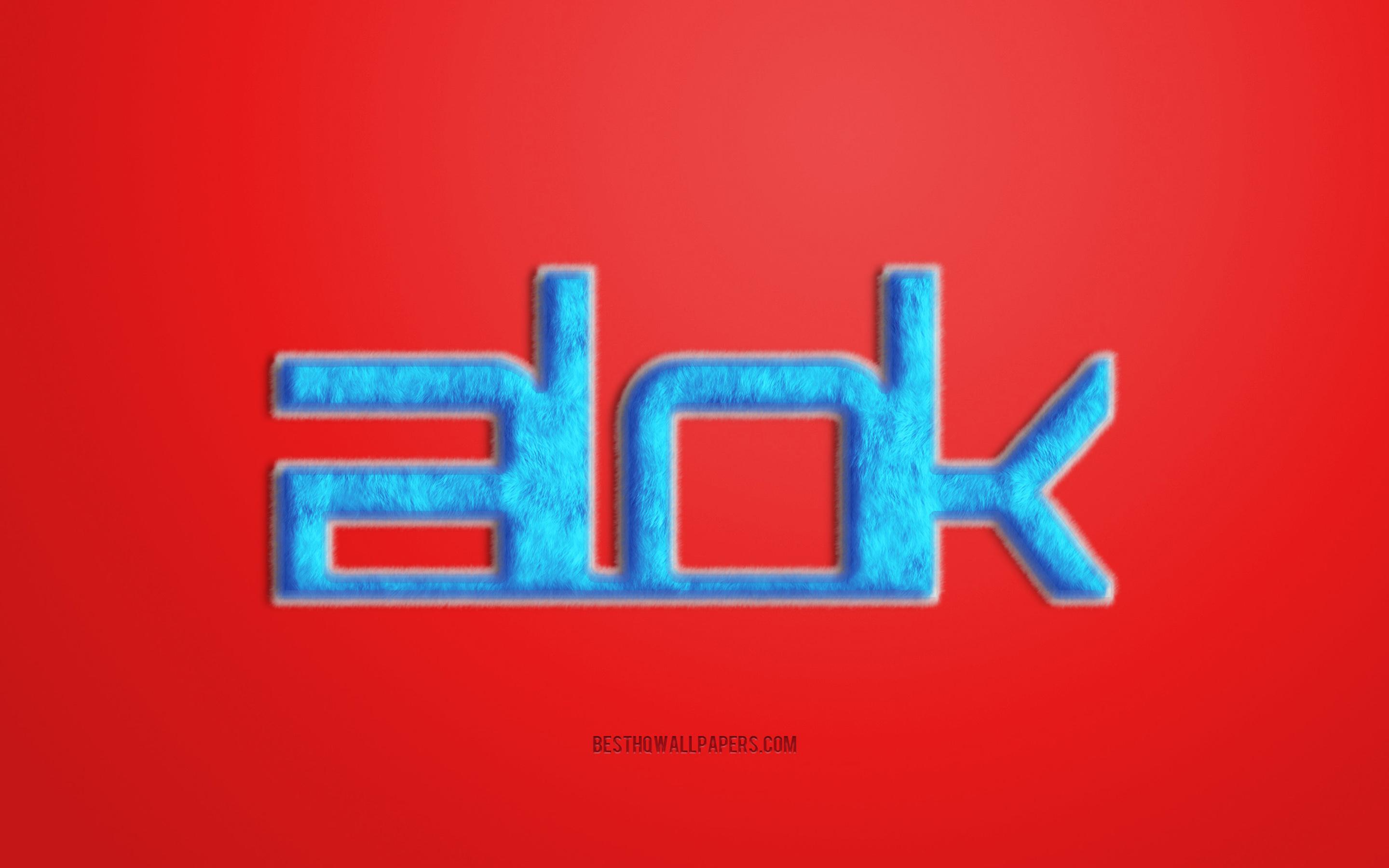 2880x1800 Download wallpaper Blue Alok Logo, Red background, Alok 3D logo, Alok fur logo, creative fur art, Alok emblem, Brazilian DJ, Alok, Alok Achkar Peres Petrillo for desktop with resolution 2880x1800. High Quality
