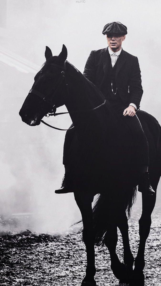 675x1200 Tommy Shelby On Horse HD Wallpaper