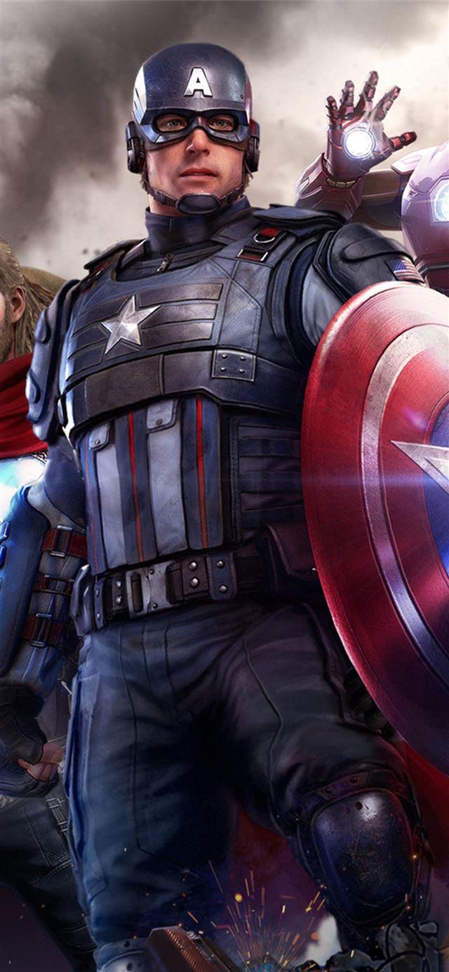 640x1385 Best Avengers iPhone 11 HD Wallpaper