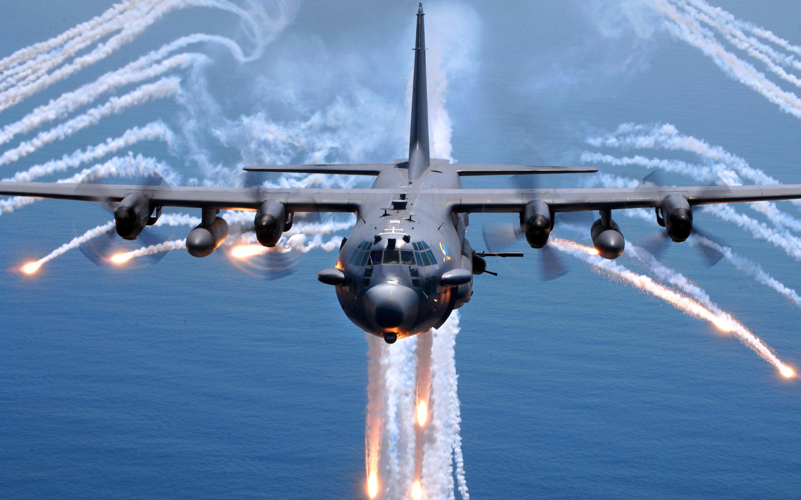 2560x1600 Lockheed AC 130 Wallpaper Military Aircrafts Planes Wallpaper in jpg format for free download