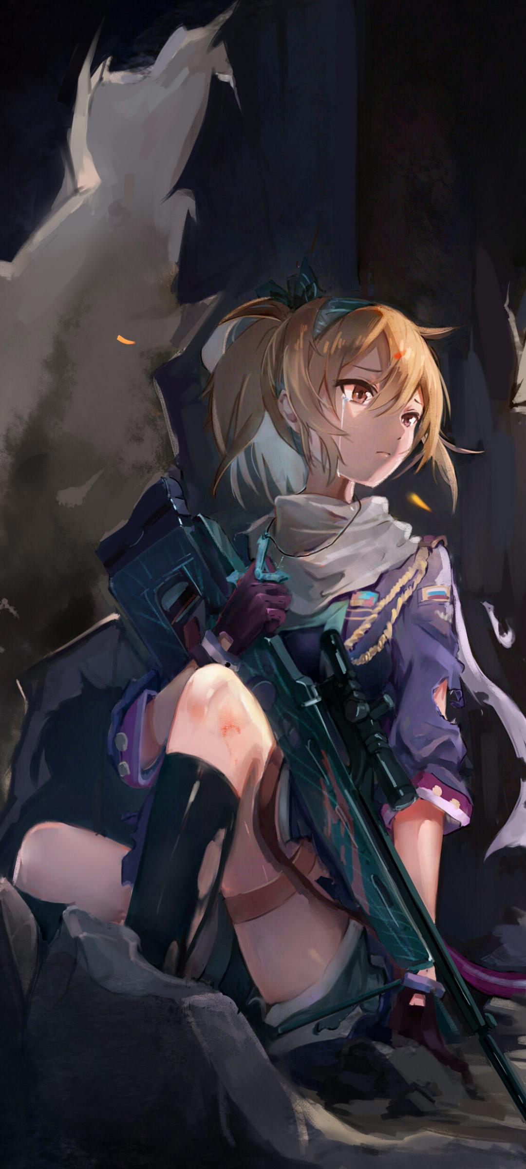 1080x2400 Video Game Girls Frontline