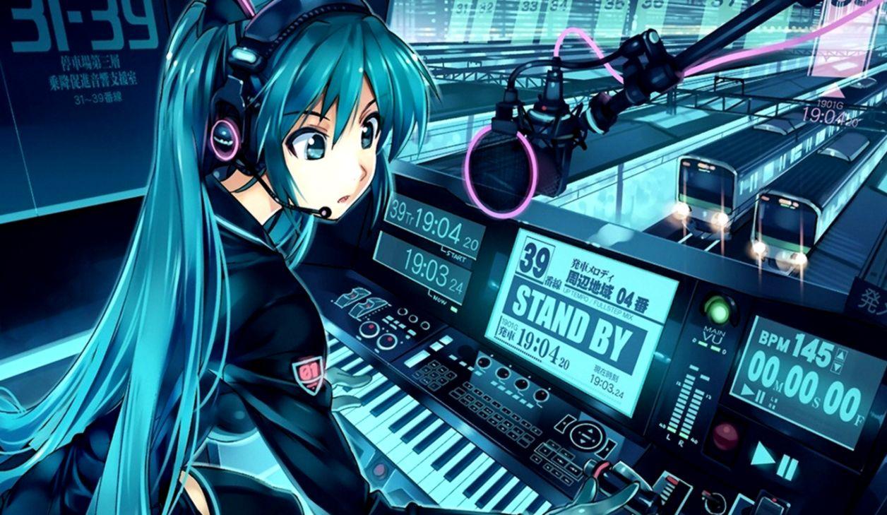 1256x729 Wallpaper For Desktop Laptop At51 Hatsune Miku Anime Anime Girl Wallpaper 4k