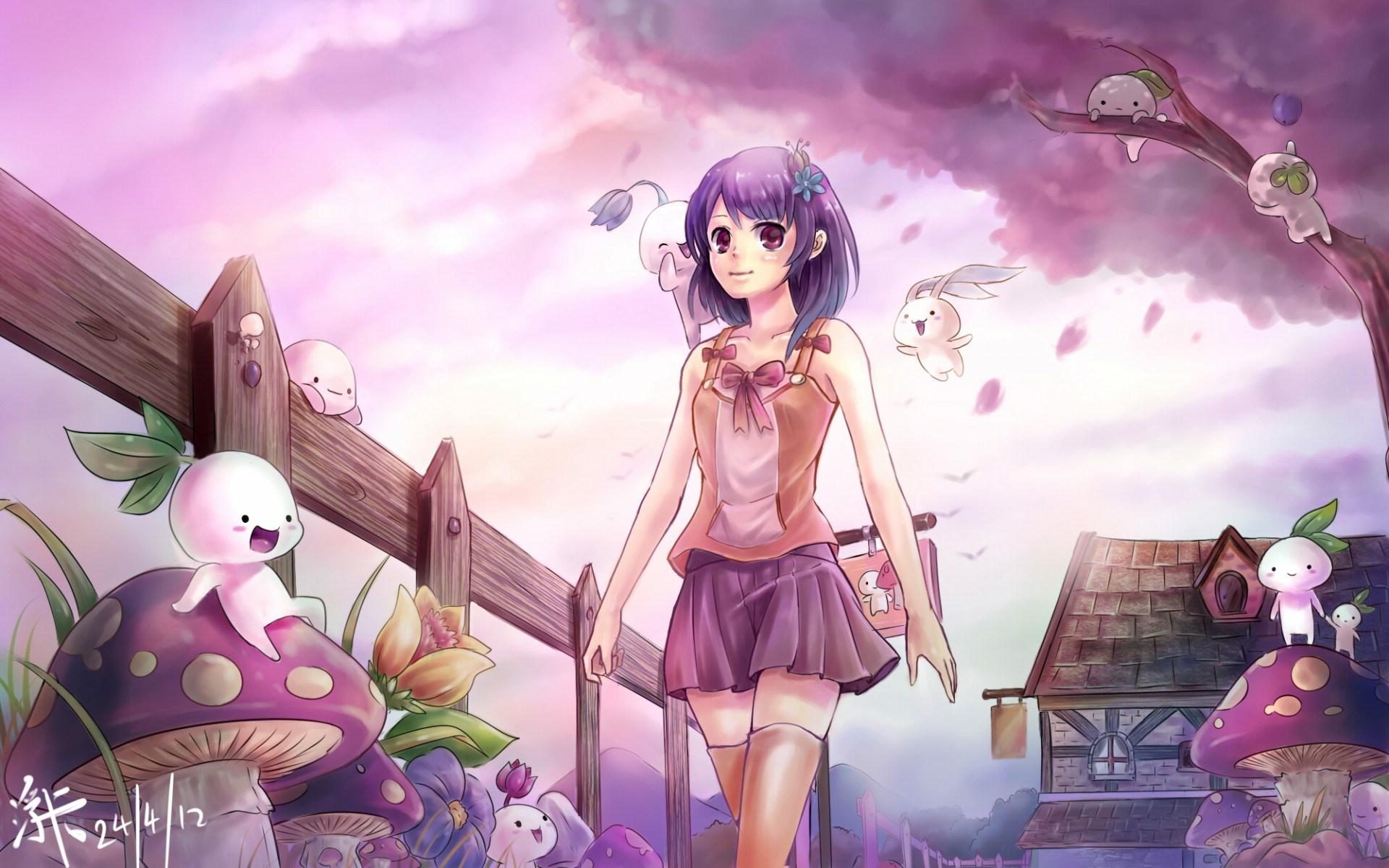 1920x1200 Free download cute wallpaper anime girl manga blue background wallpaper [1920x1200] for your Desktop, Mobile & Tablet. Explore Cute Anime Wallpaper for Girls. HD Cute Wallpaper, Kawaii Anime Wallpaper