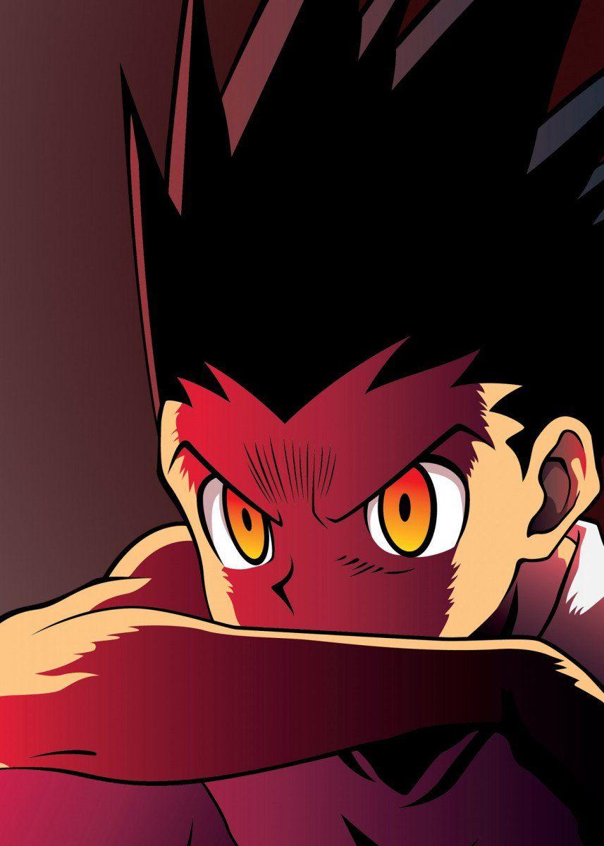 857x1200 Anime Manga' Poster. art print by Toufik TheReal. Displate. Cool anime picture, Hunter anime, Hunter x hunter