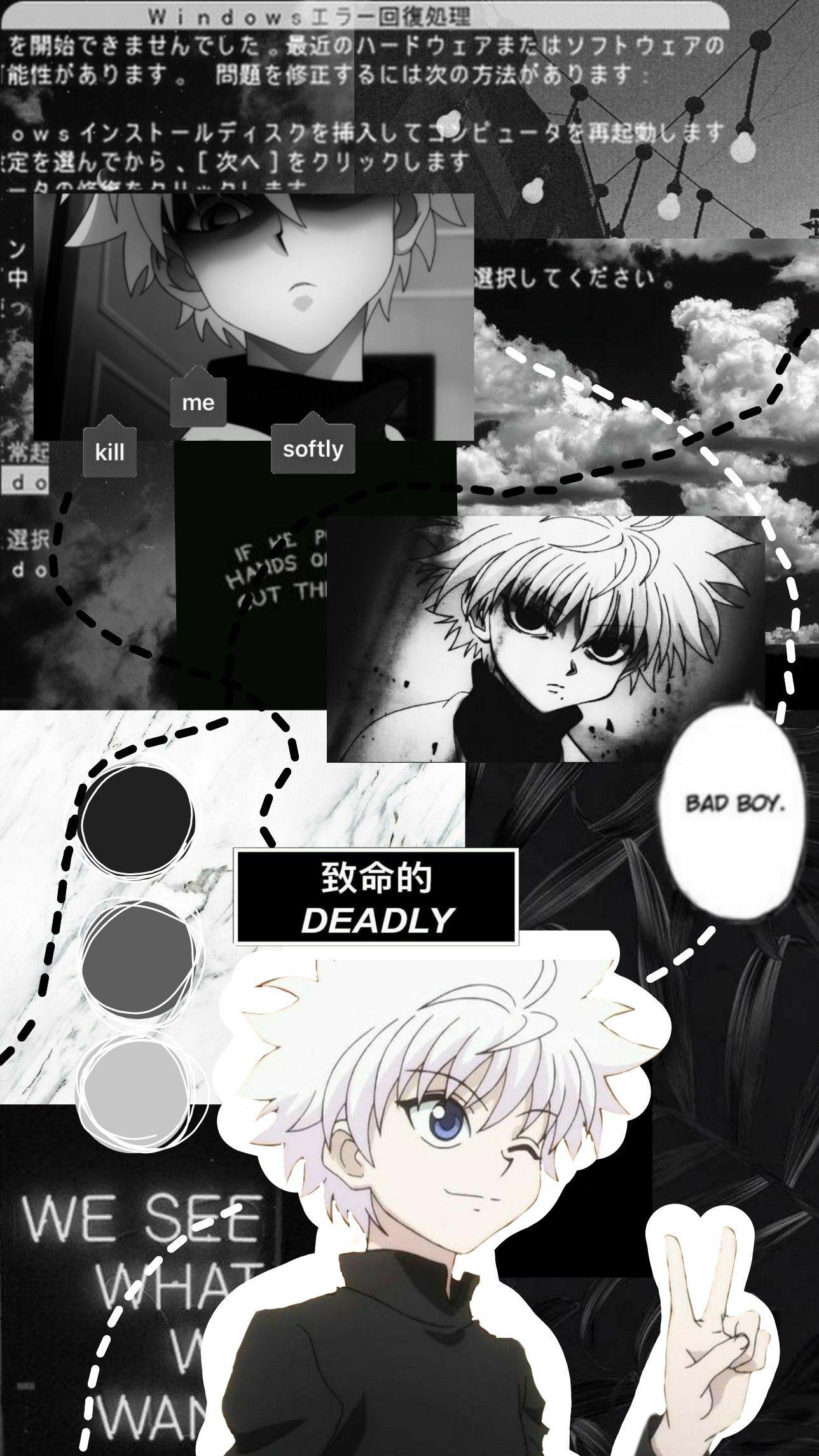 1288x2289 Anime Wallpaper Killua