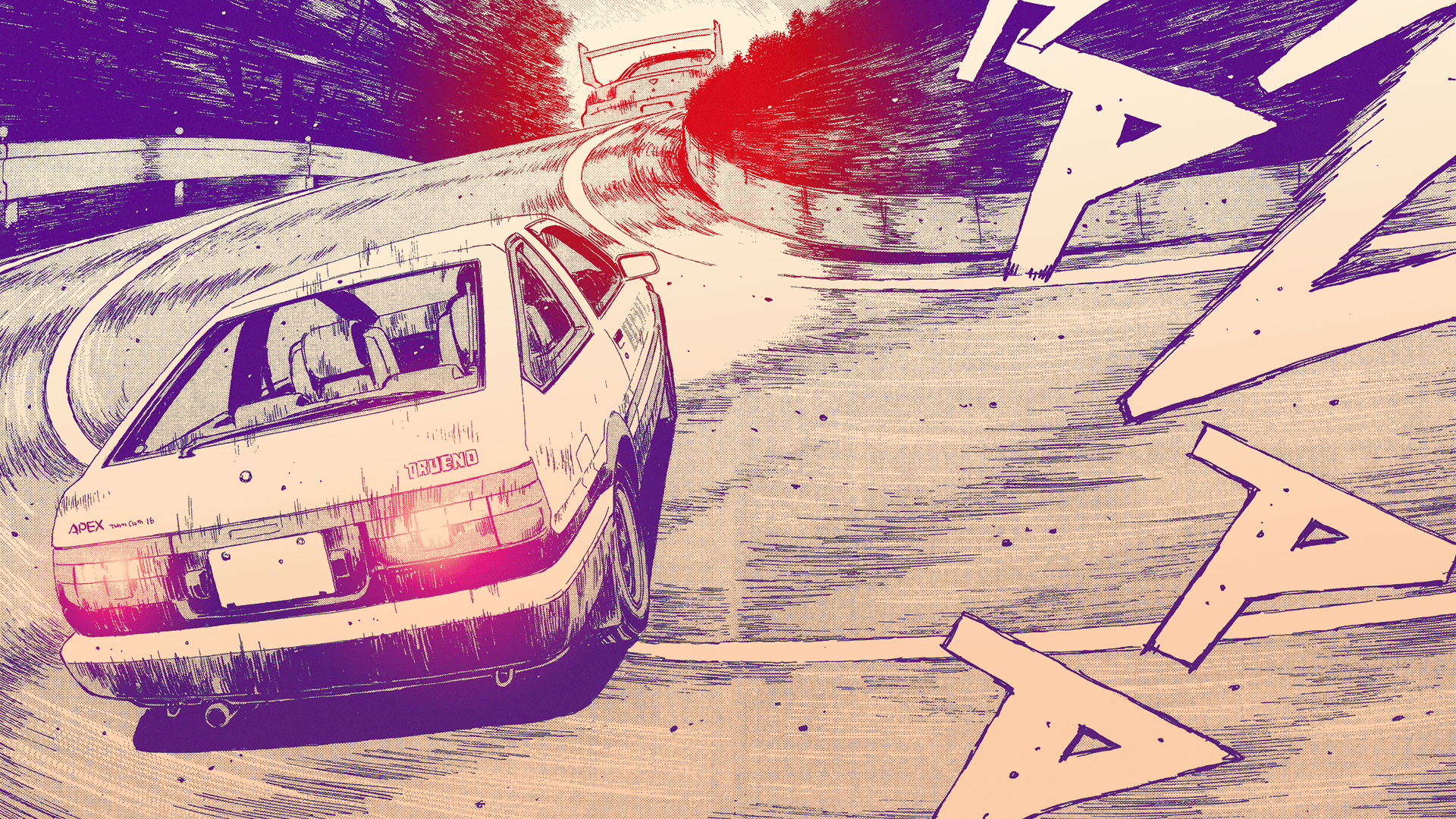 1920x1080 Initial D Wallpaper