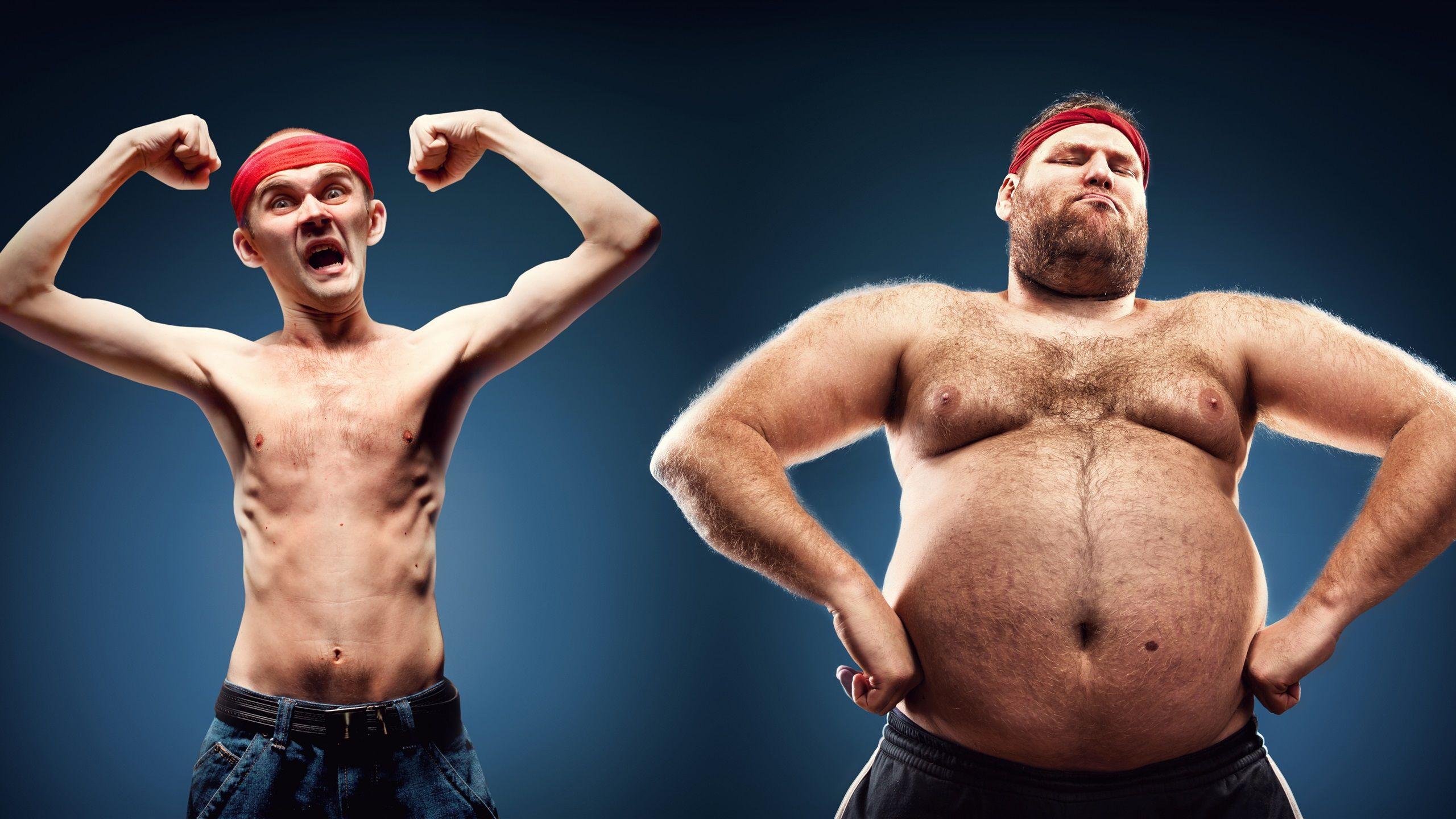2560x1440 Fat Man Wallpaper