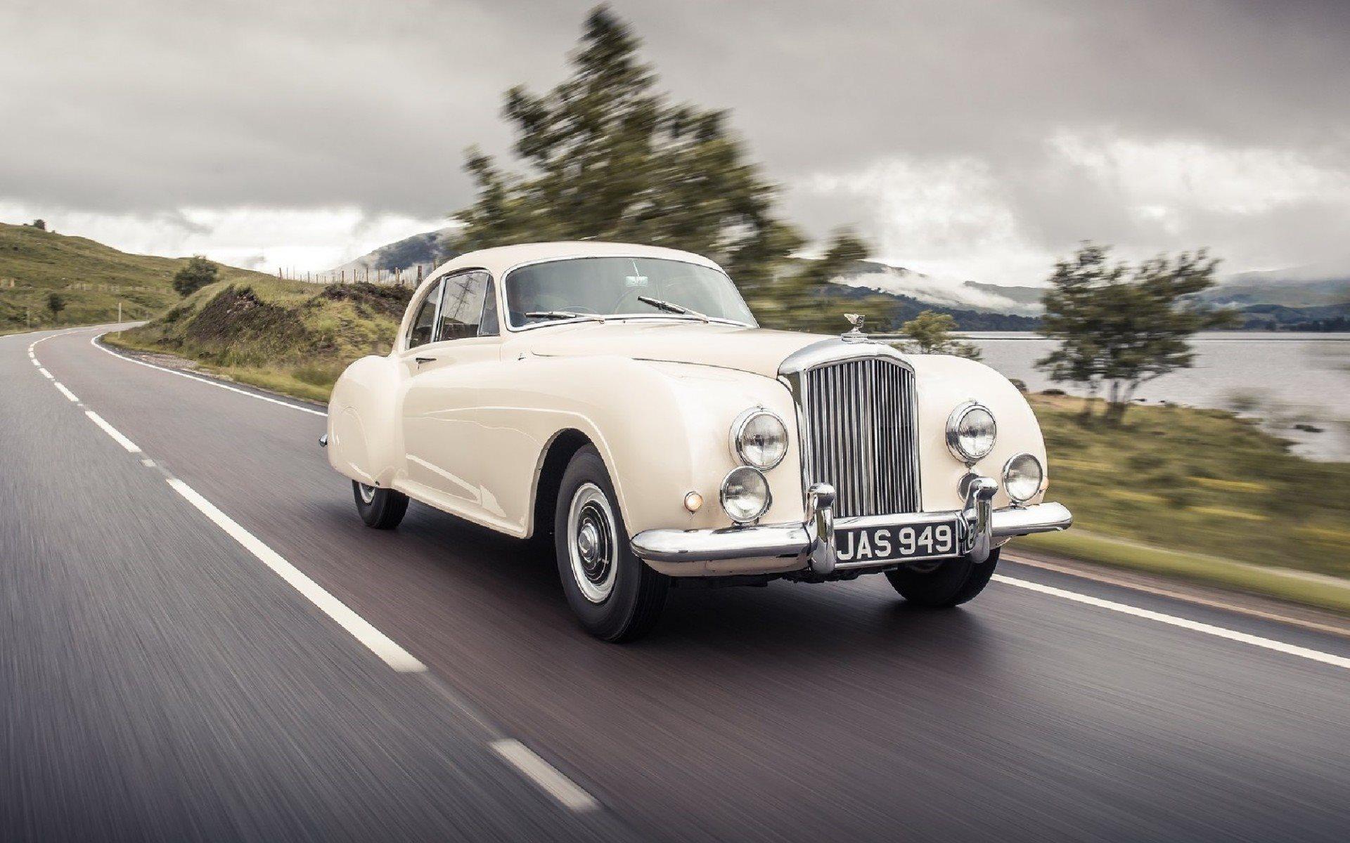 1920x1200 Download Wallpaper Bentley R Type, Continental, Vintage Cars, Old Cars, White Bentley, Retro Bentley For Desktop With Resolution 1920x1200. High Quality HD Picture Wallpaper