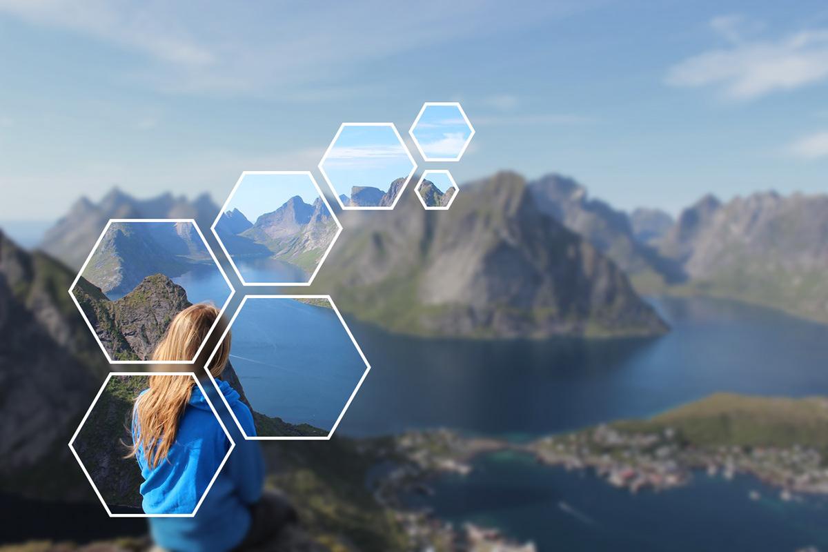 1200x800 Polyscape Wallpaper