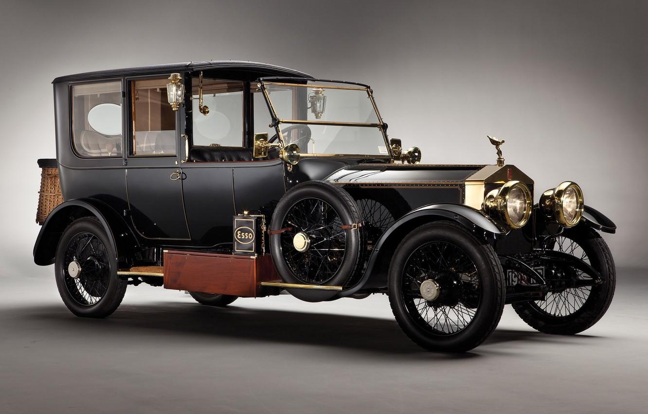 1332x850 Wallpaper Retro, Ghost, Car, Silver, Rolls Royce, For Desktop, Section другие марки