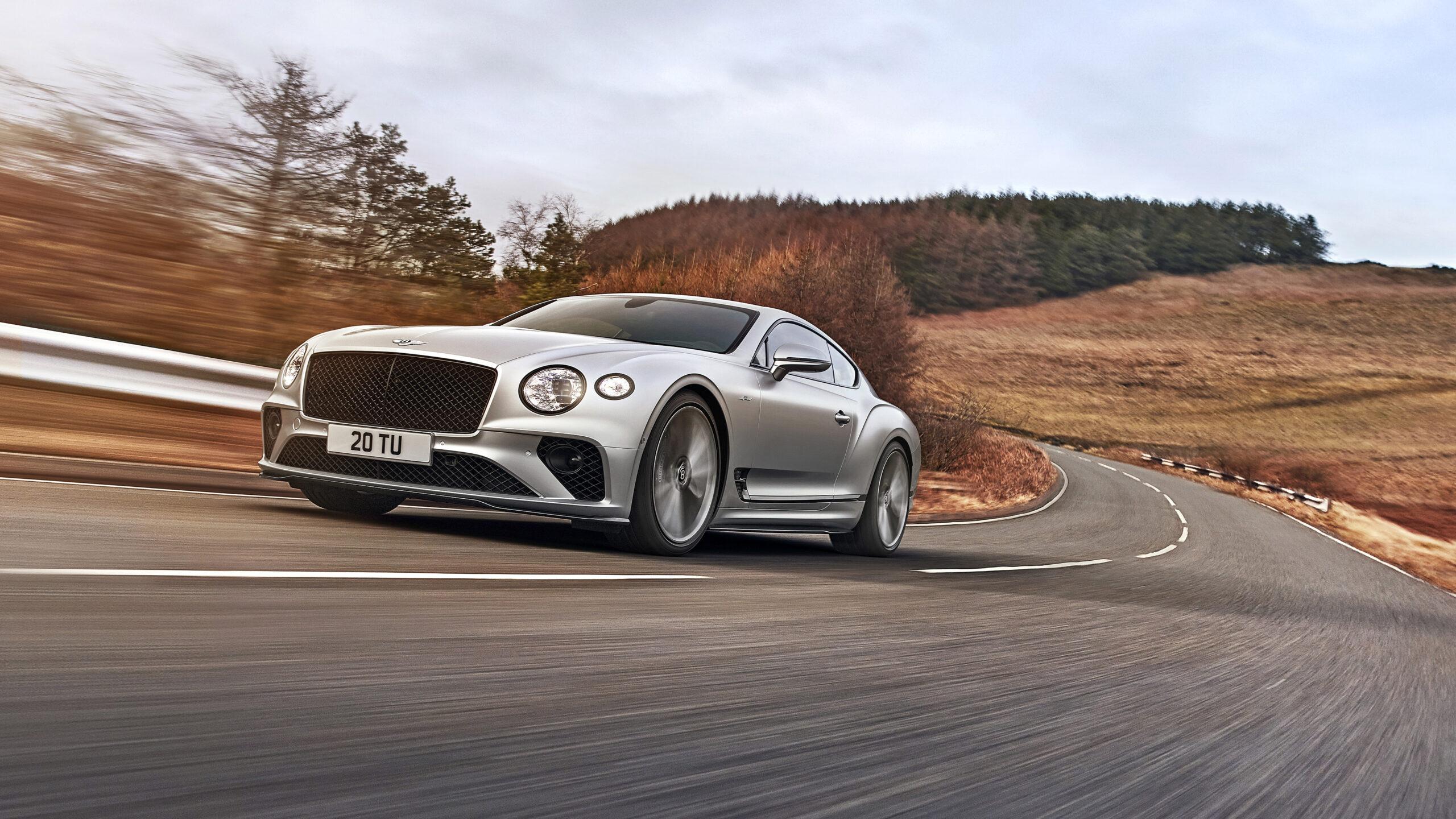 2560x1440 Bentley Continental GT Speed 2022 Wallpaper