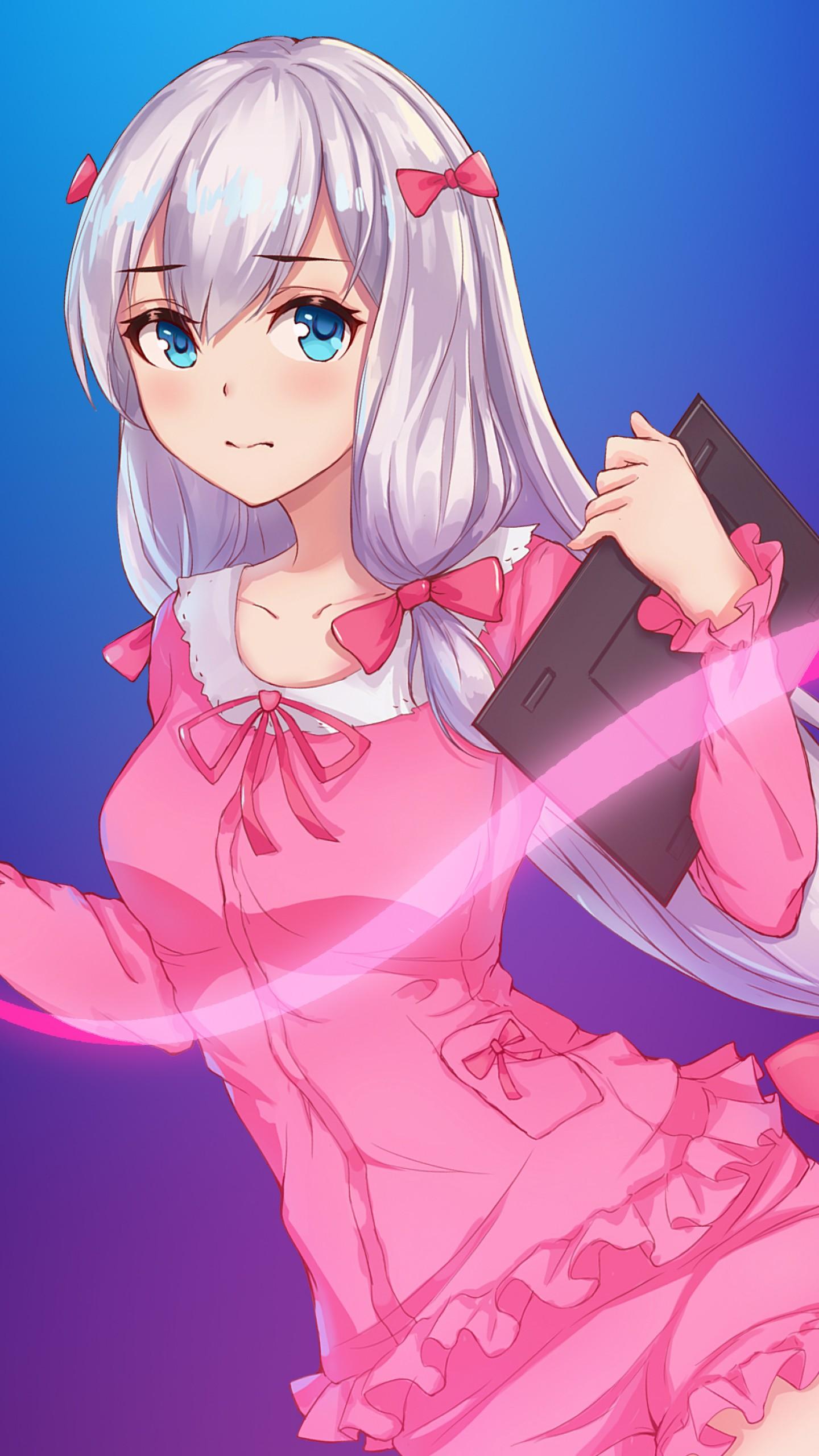 1440x2560 Izumi Sagiri Wallpaper