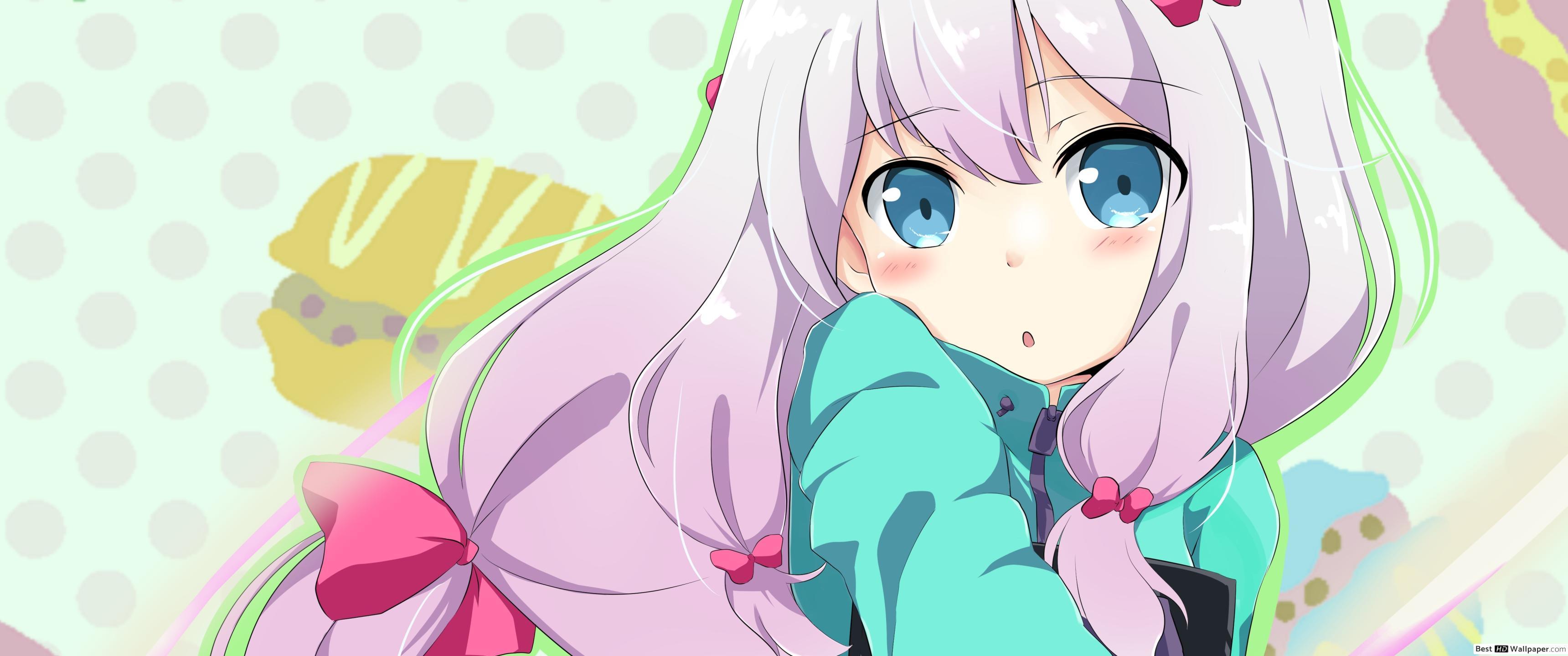 3440x1440 Eromanga Sensei HD wallpaper download