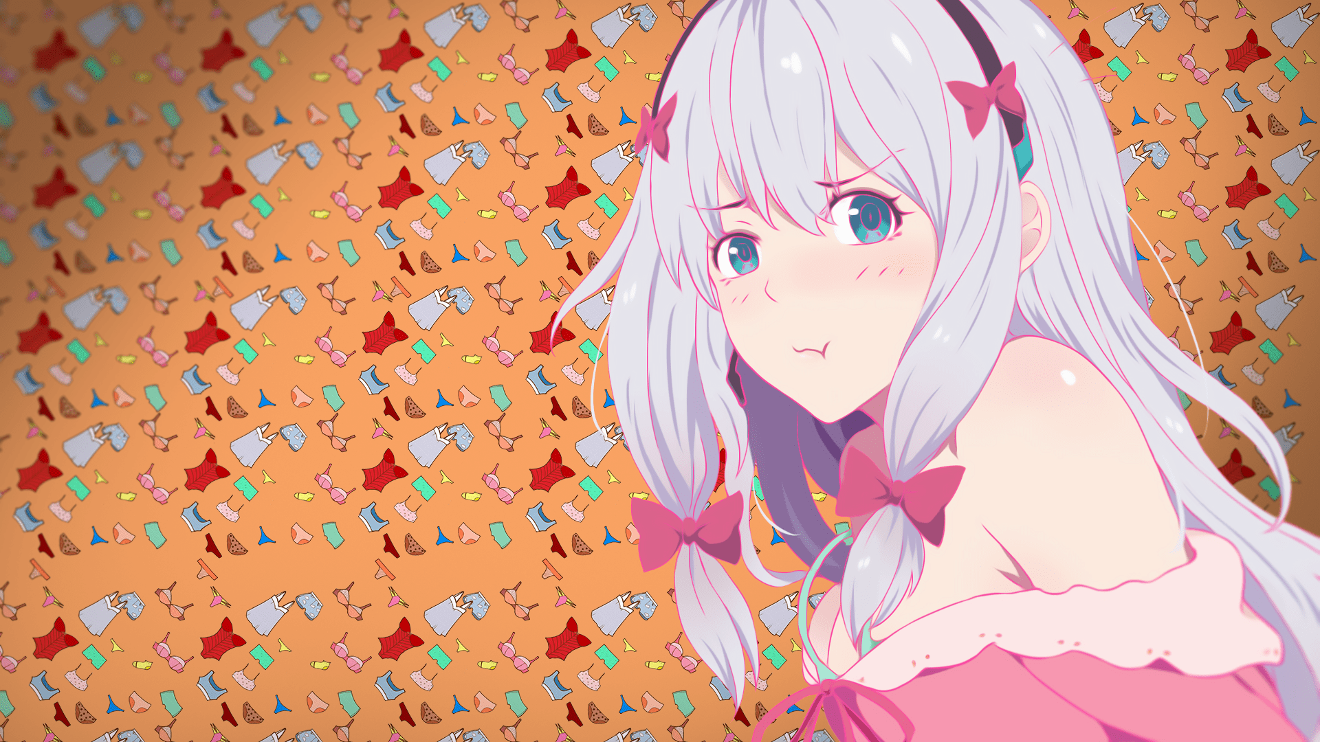 1920x1080 1920x1080 EroManga Sensei, Sagiri Izumi Wallpaper PNG
