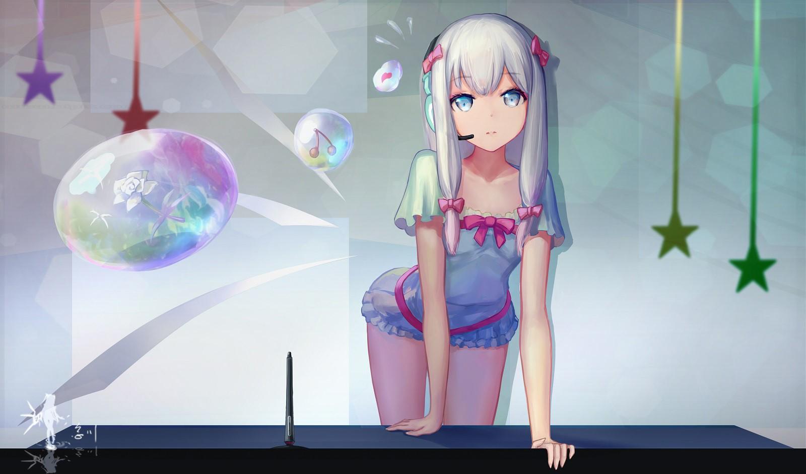 1600x941 HD Wallpaper For Theme: Eromanga Sensei HD Wallpaper, Background