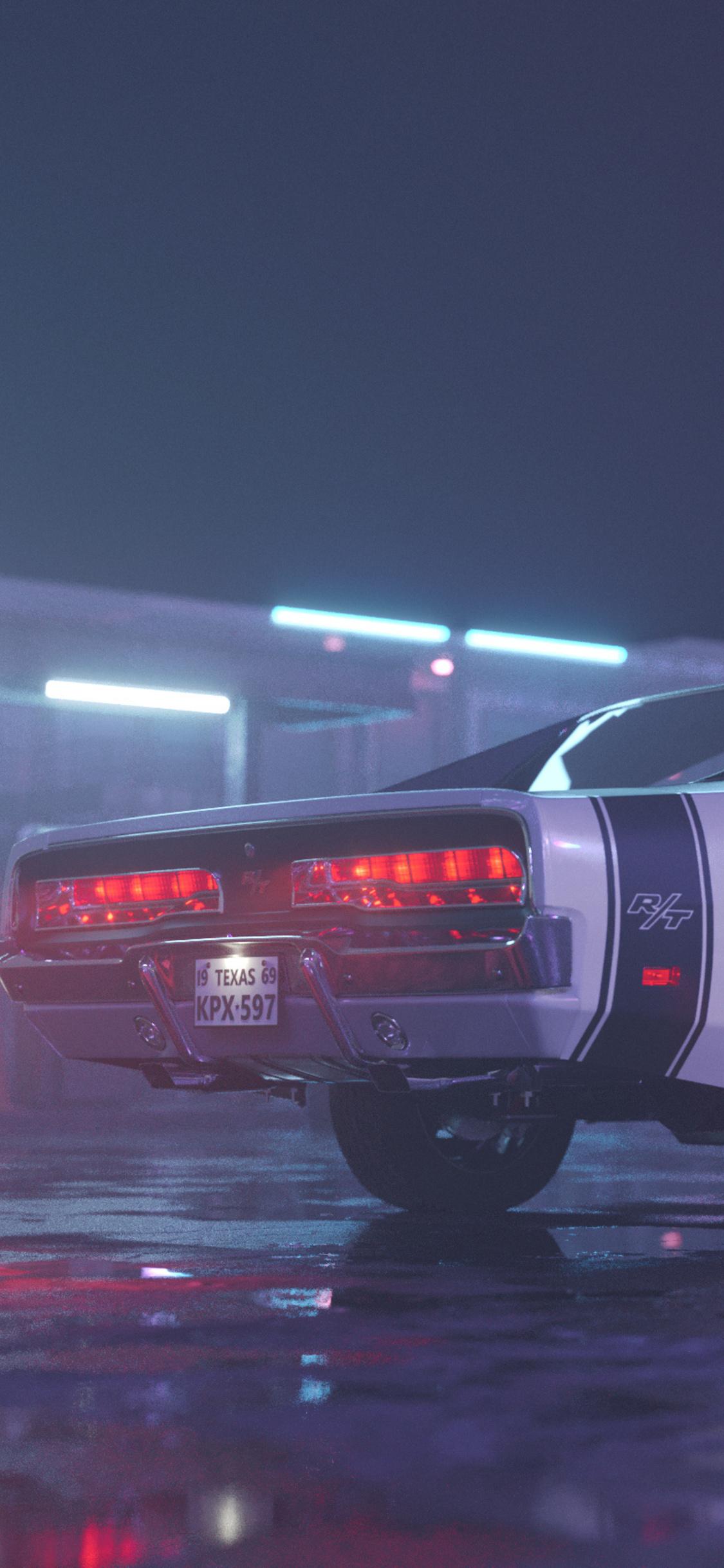 1125x2436 Dodge Charger RT Rear iPhone XS, iPhone iPhone X HD 4k Wallpaper, Image, Background, Photo and Picture