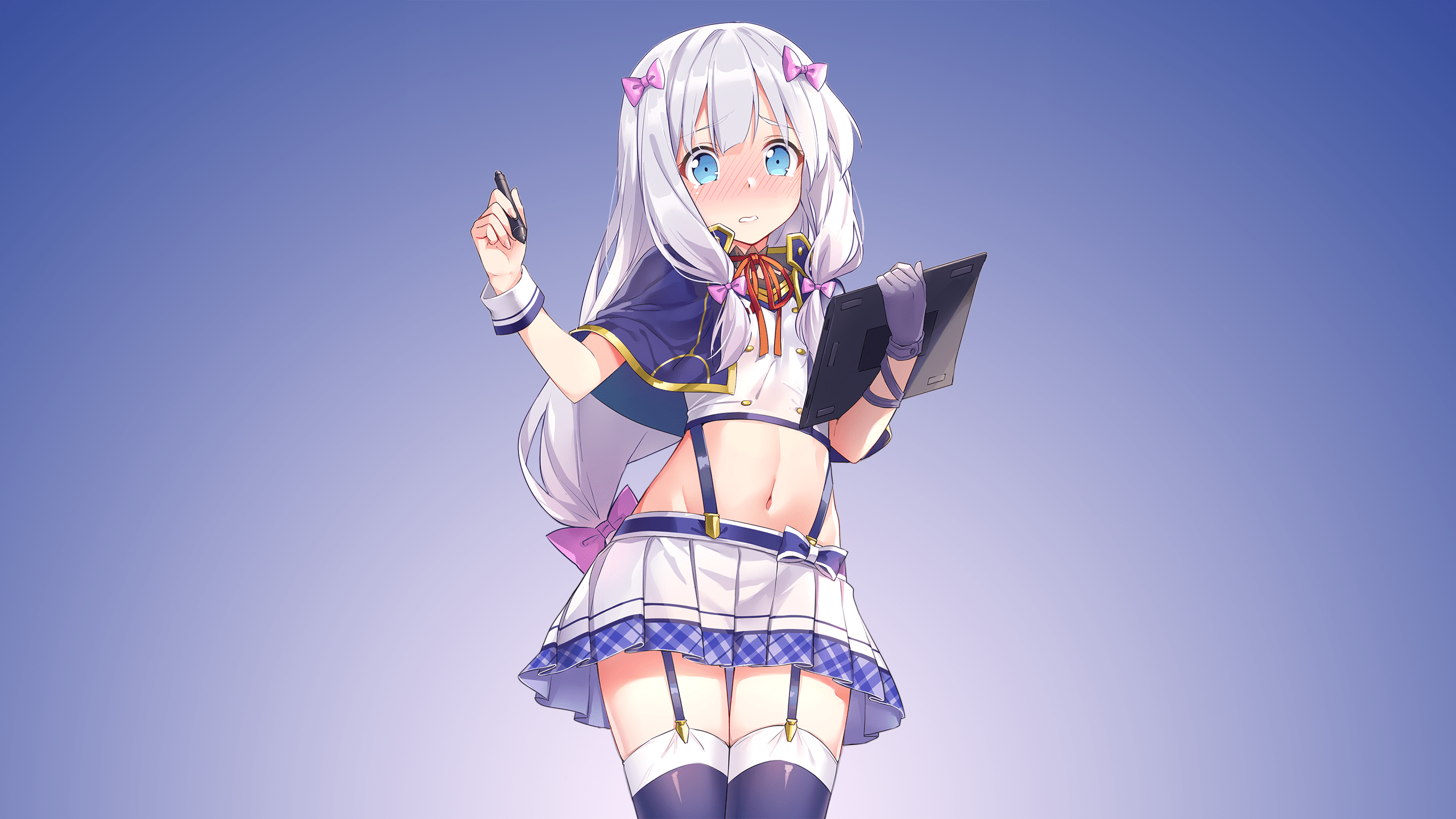 2560x1440 HD Wallpaper for theme: Izumi Sagiri HD wallpaper, background