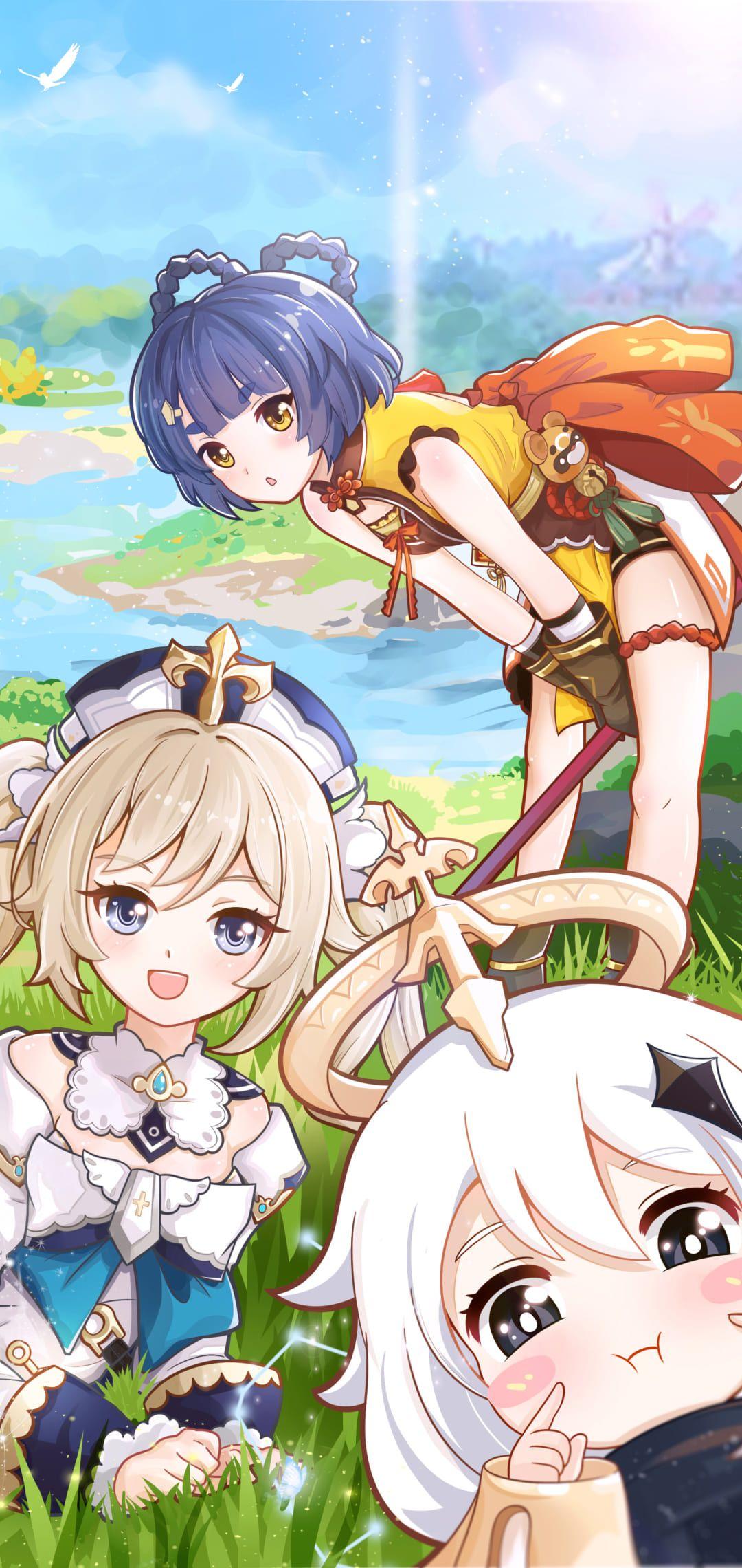 1080x2280 Genshin Impact Android Wallpaper