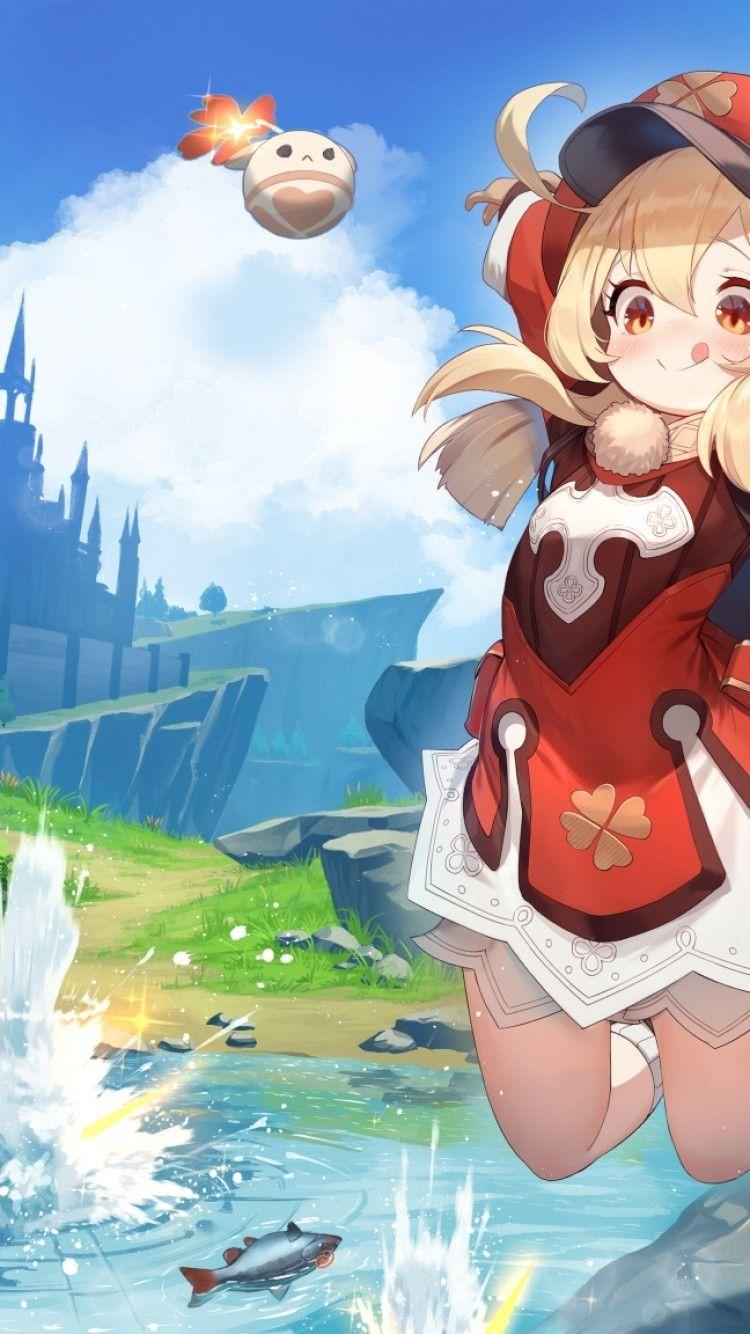 750x1334 Genshin Impact Wallpaper